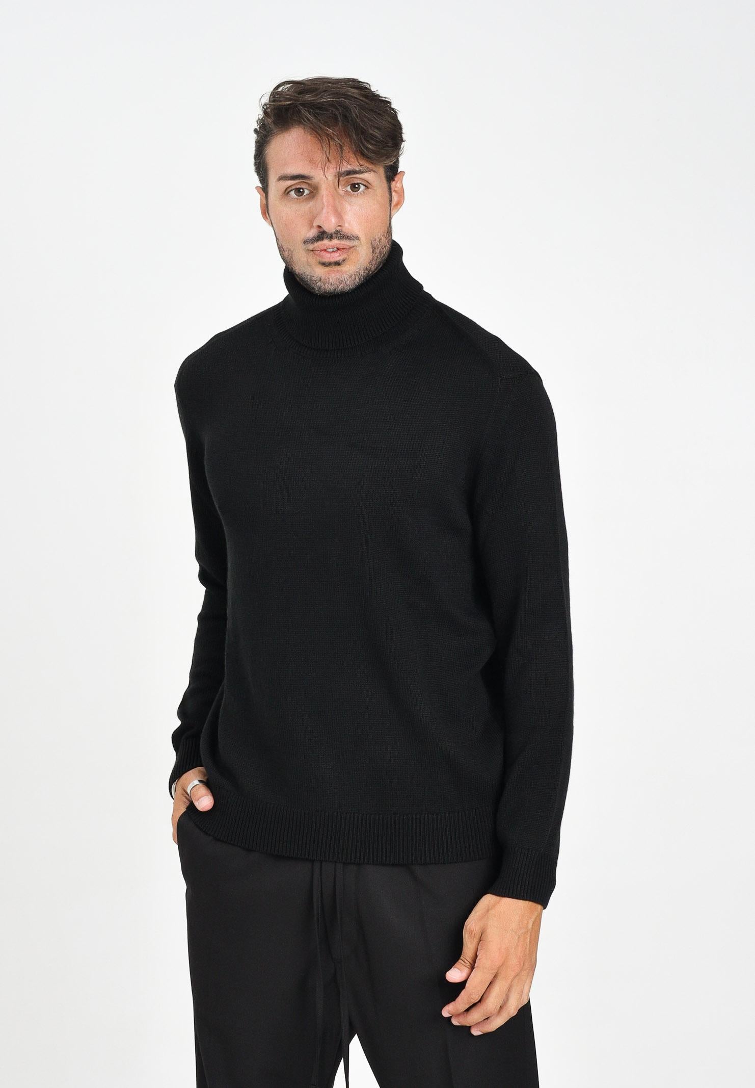 ARMANI EXCHANGE Maglione a collo alto nera da uomo XM001917AF14008 UC001 ARMANI EXCHANGE