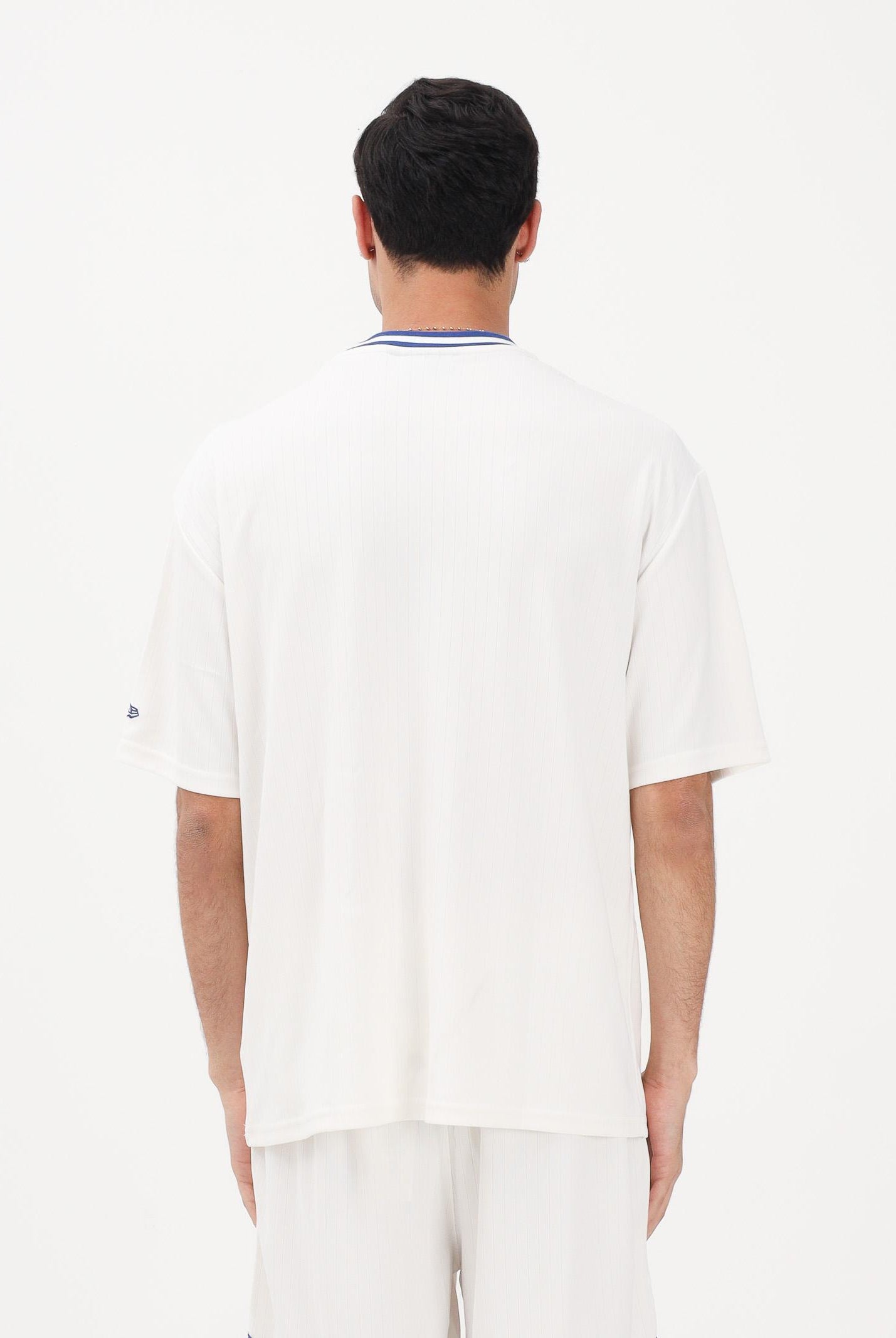 NEW ERA T-shirt a manica corta Oversized LA Dodgers MLB Arch panna per uomo e donna 60856207 . NEW ERA