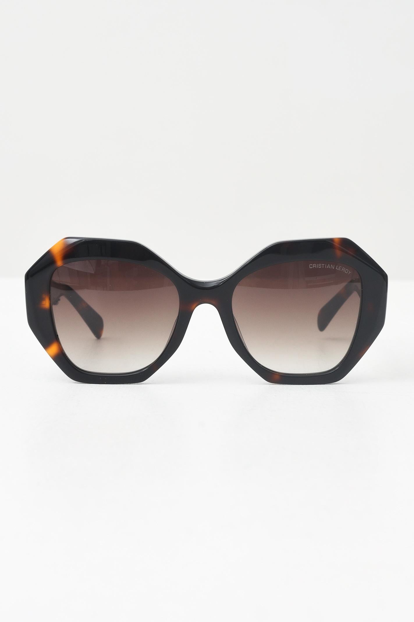 CRISTIAN LEROY Occhiali da sole tartarugati da donna 25070 02 CRISTIAN LEROY