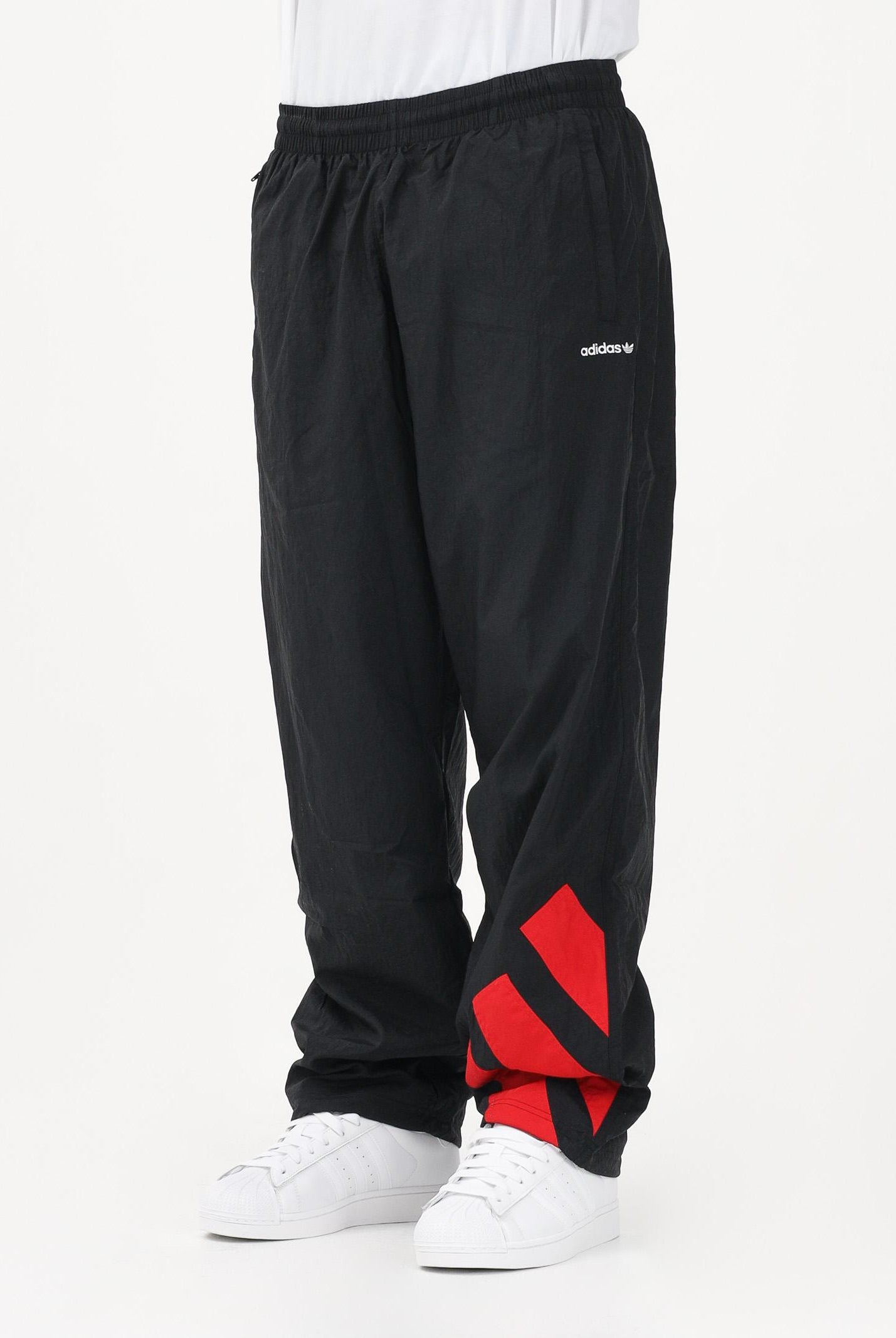 ADIDAS ORIGINALS Pantalone sportivo Adicolor Blocked nero da uomo KE0869 . ADIDAS ORIGINALS