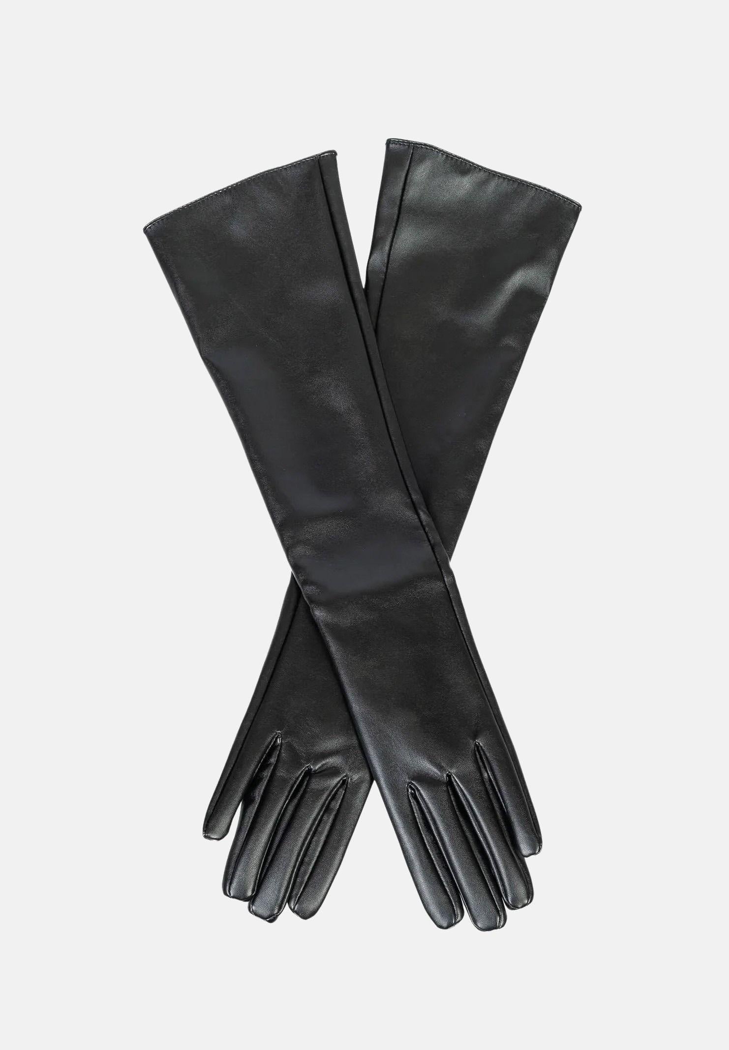 VICOLO Guanti neri da donna AF0105 NE VICOLO