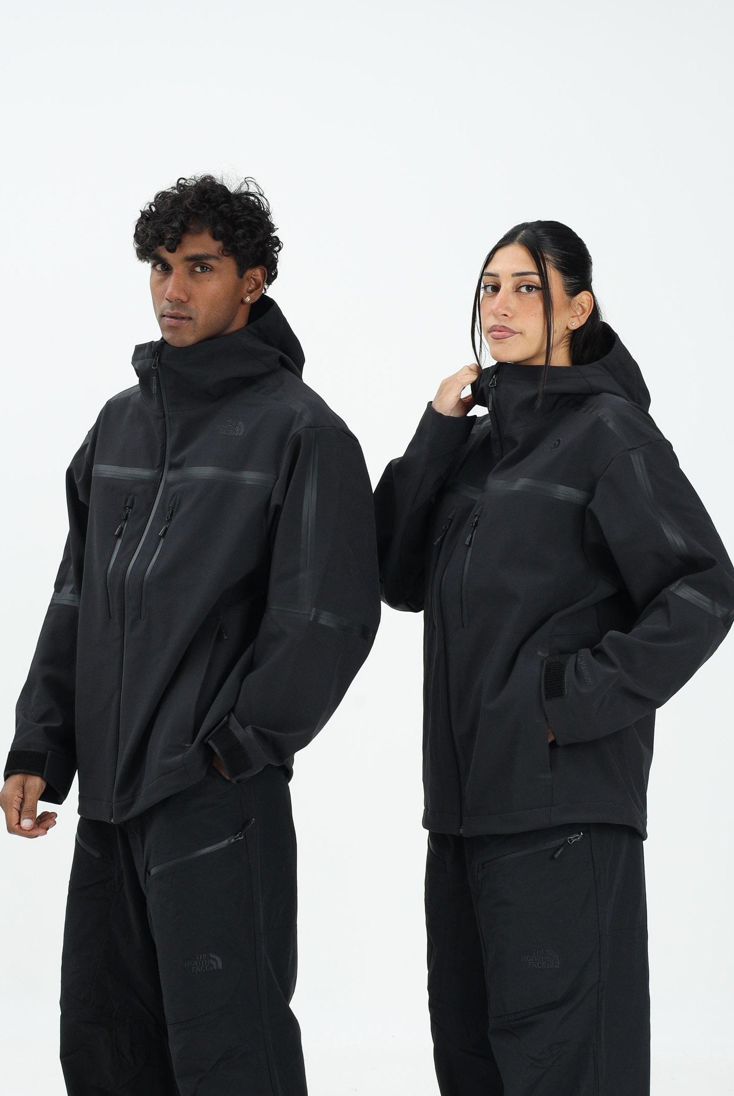 THE NORTH FACE Giacca a vento Softshell NSE nera per uomo e donna NF0A8E34JK31  THE NORTH FACE