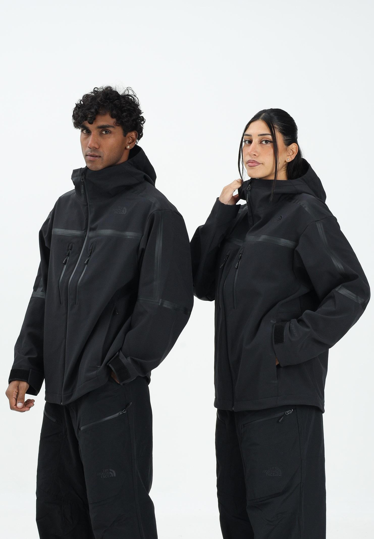 THE NORTH FACE Giacca a vento Softshell NSE nera per uomo e donna NF0A8E34JK31 THE NORTH FACE