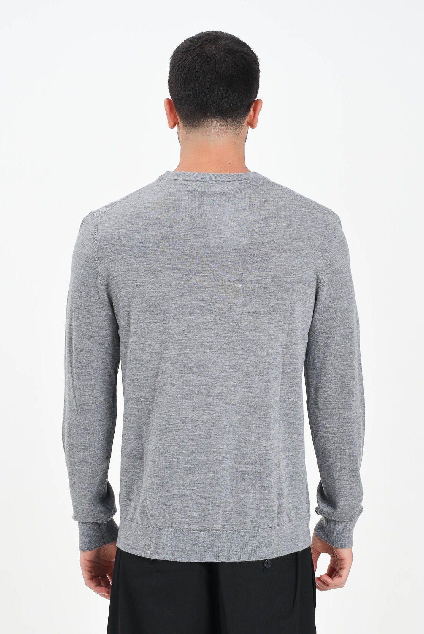 SELECTED HOMME Maglioncino girocollo grigio da uomo 16094647 MediumGreyMel SELECTED HOMME