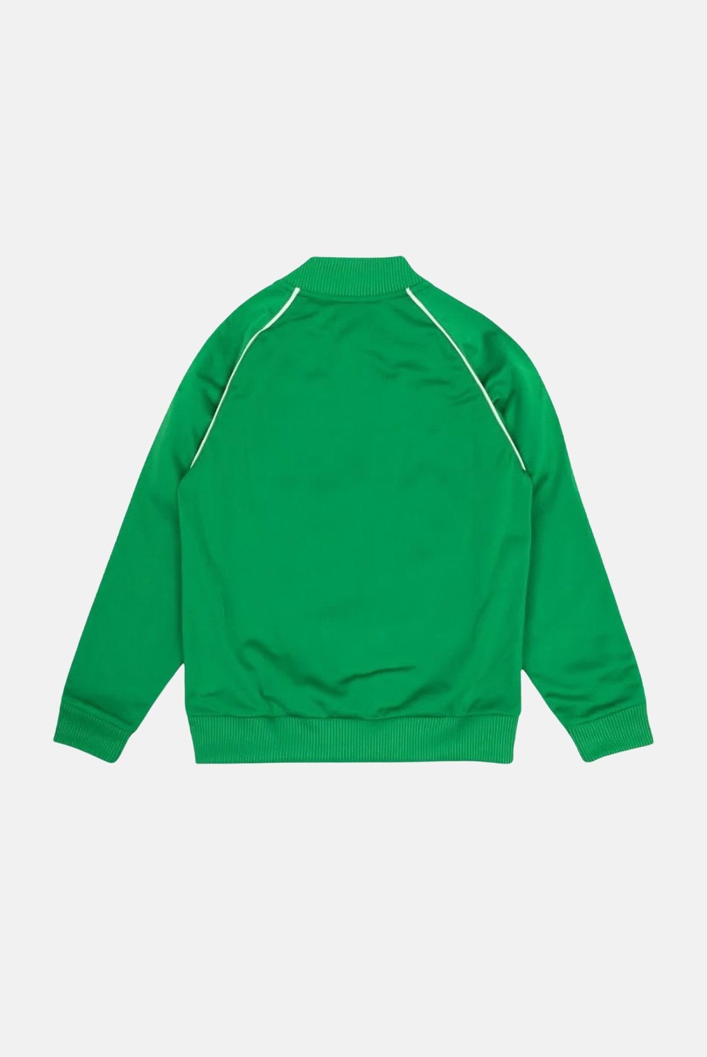 Felpa con zip Adicolor SST verde per bambino e bambnia IY7458 ADIDAS ORIGINALS