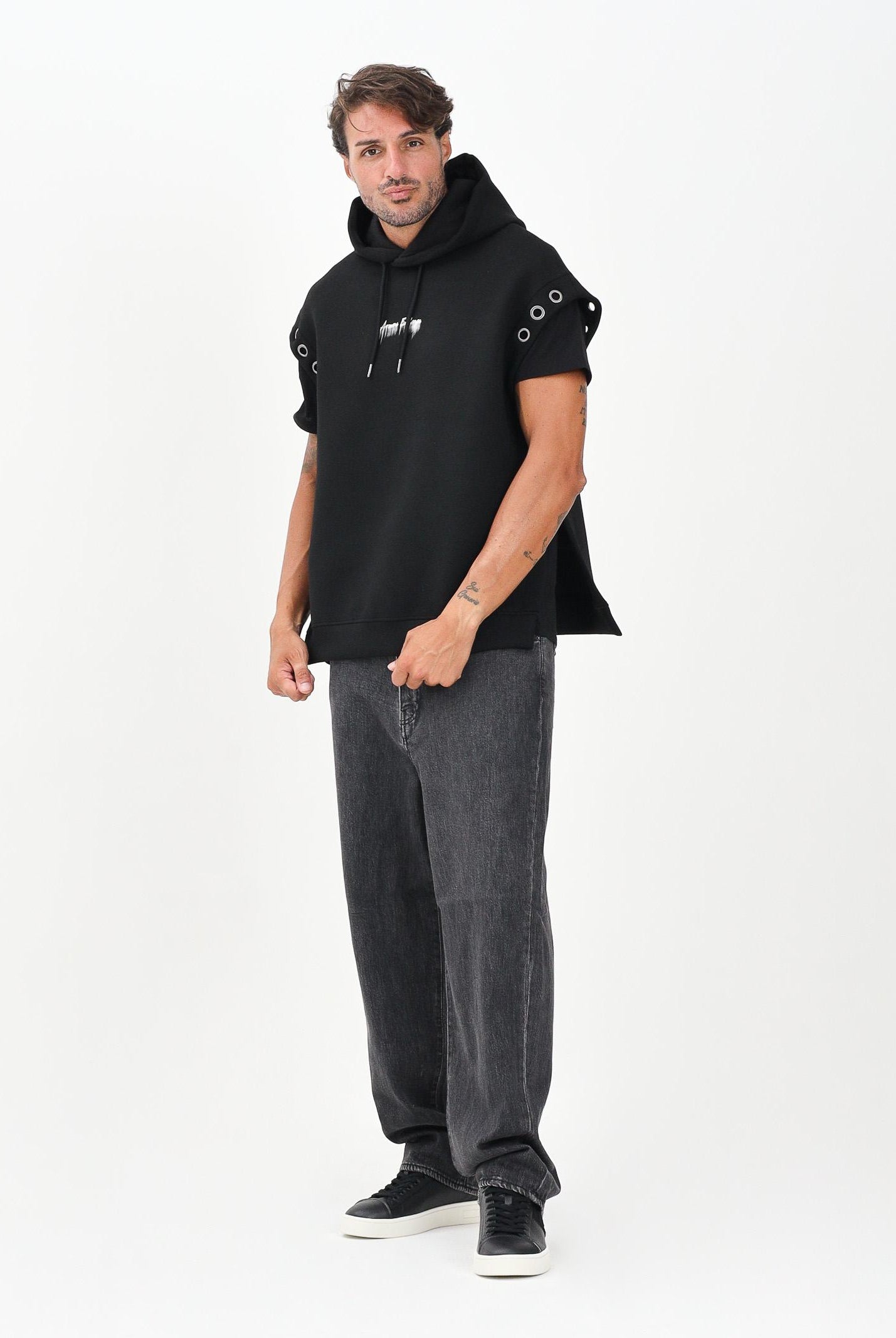 ARMANI EXCHANGE Jeans in denim nero da uomo XM001156AF17040 MC002 ARMANI EXCHANGE