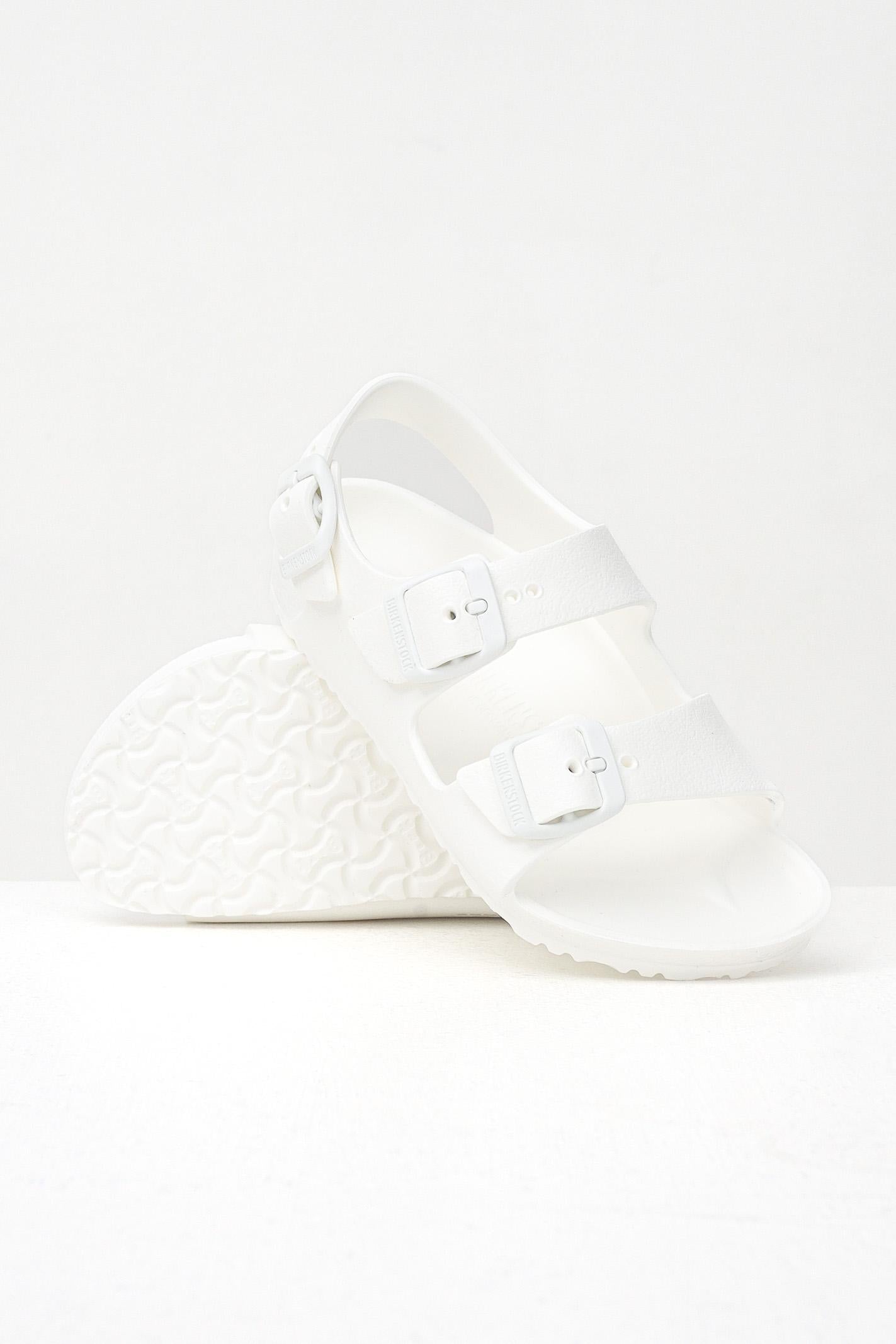 BIRKENSTOCK Sandali Milano bianchi per bambino e bambina 1019458 BIRKENSTOCK