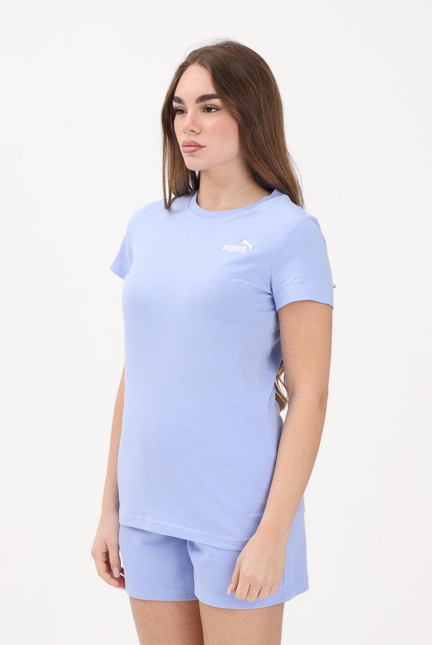 PUMA T-shirt a manica corta ESS N. 1 polvere da donna 682373 60 PUMA