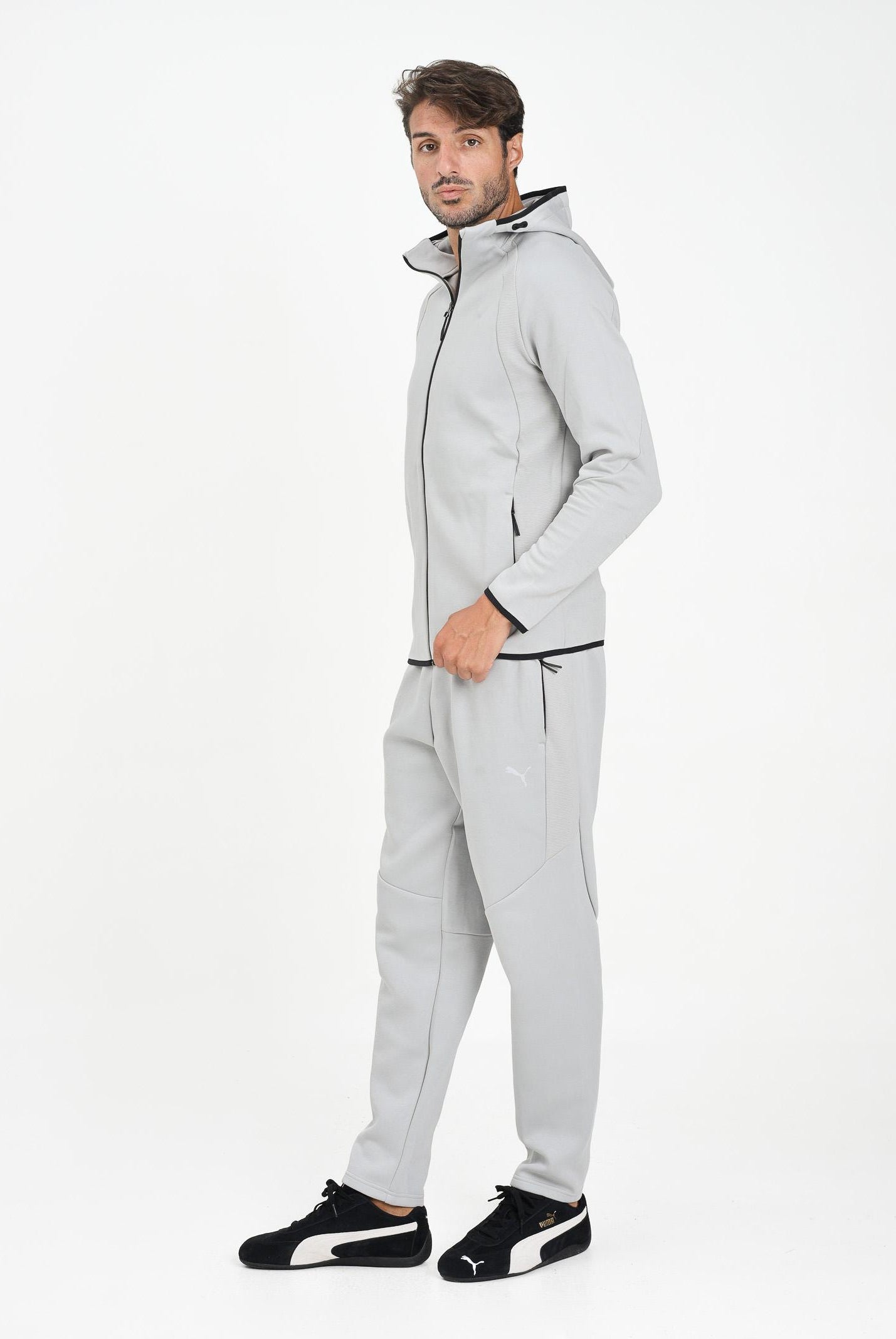 PUMA Pantalone sportivo Evostripe grigo da uomo 688234 63 PUMA