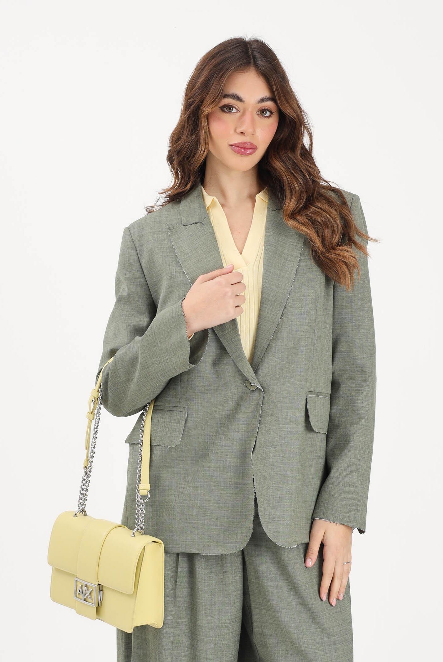 VICOLO Giacca verde salvia da donna TAB0049 ABU17 VICOLO