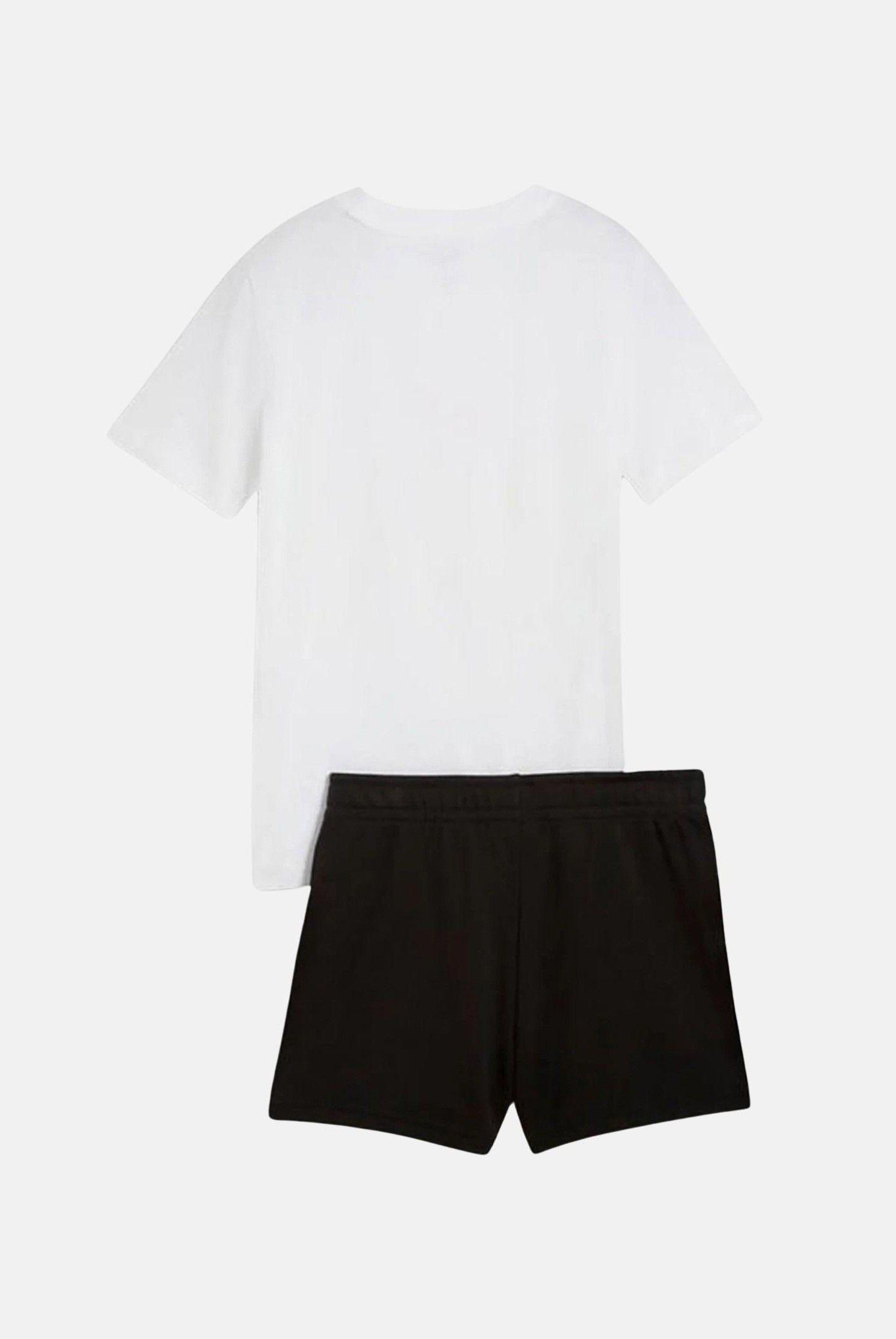 PUMA Completino Essentials bianca e nera da bambina 686307 52 PUMA
