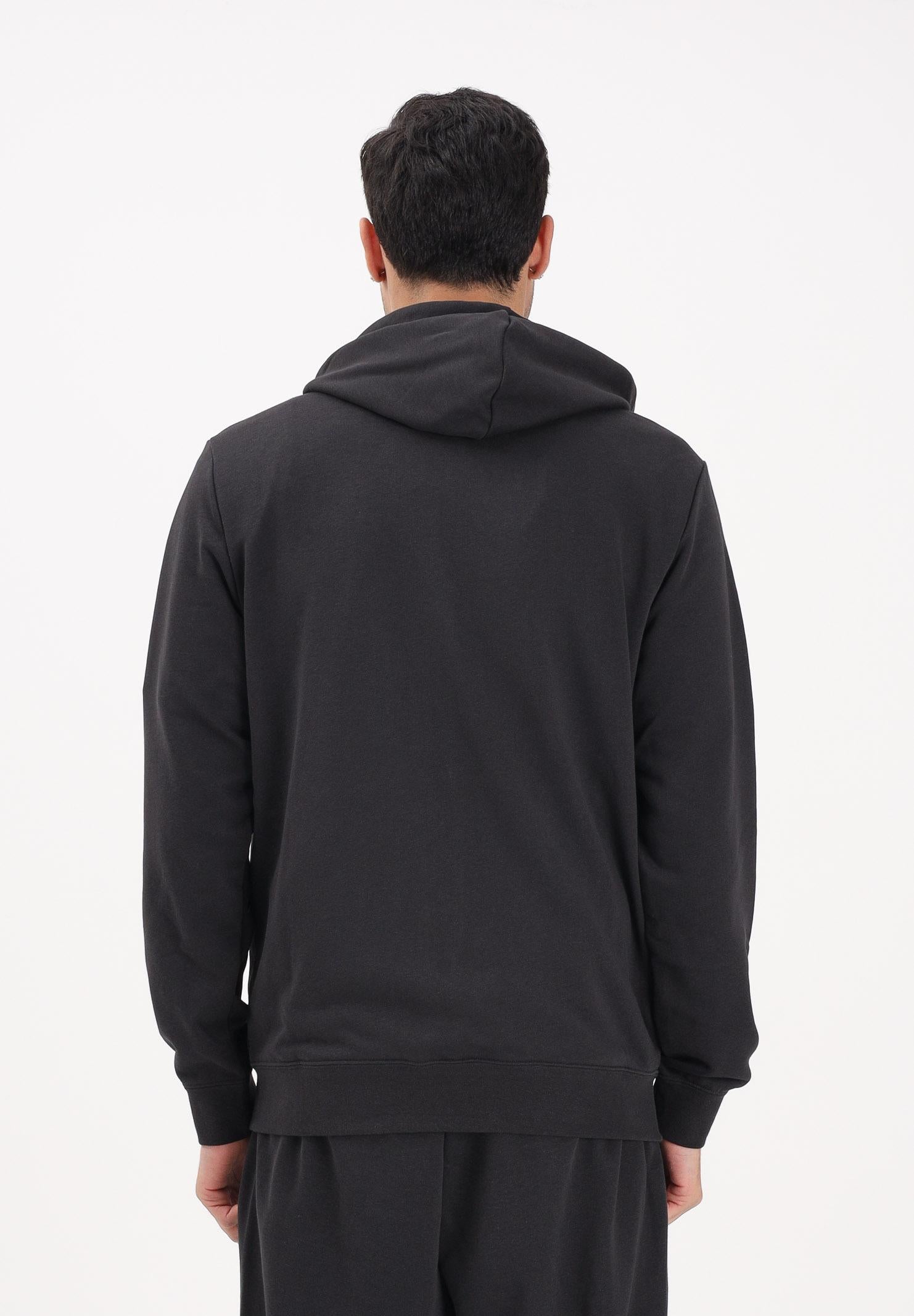 PUMA Felpa con zip Essentials nera da uomo 682588 01 PUMA