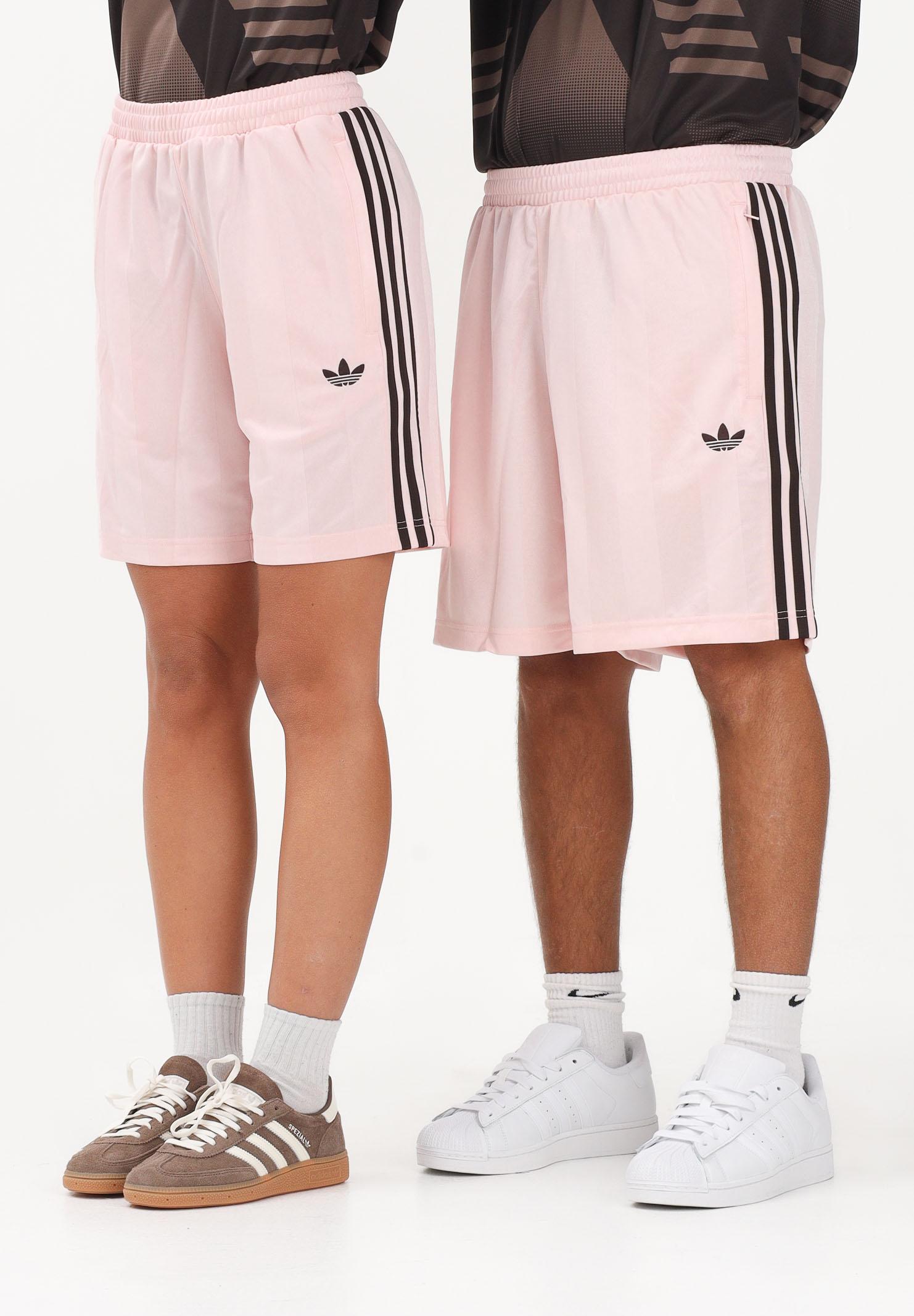 ADIDAS ORIGINALS Shorts sportivo 3 Strisce Loose Engineered rosa per uomo e donna KE3591 . ADIDAS ORIGINALS