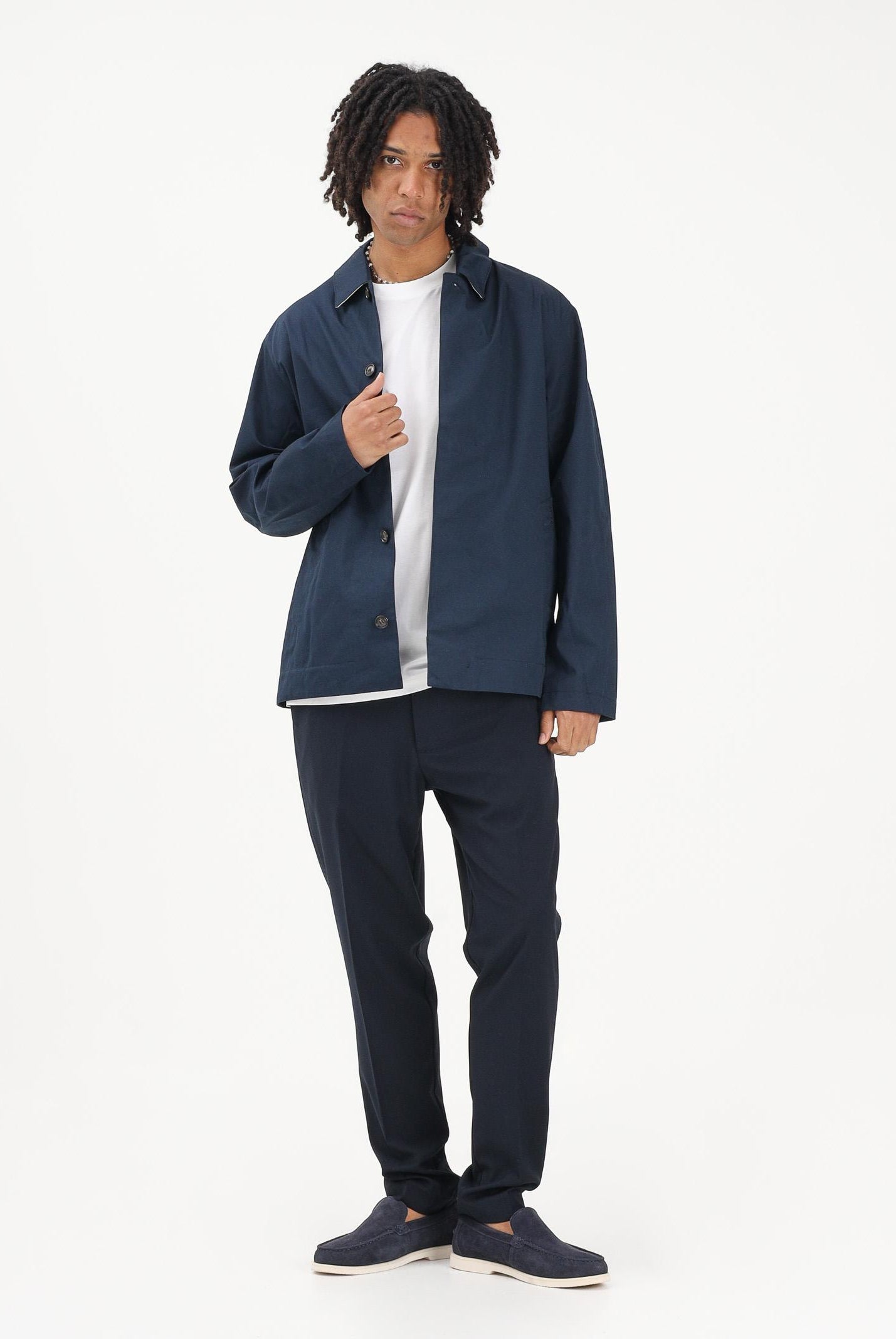 BARBOUR Giacca impermeabile Rokig blu da uomo 261-MWB1130 NY72 BARBOUR