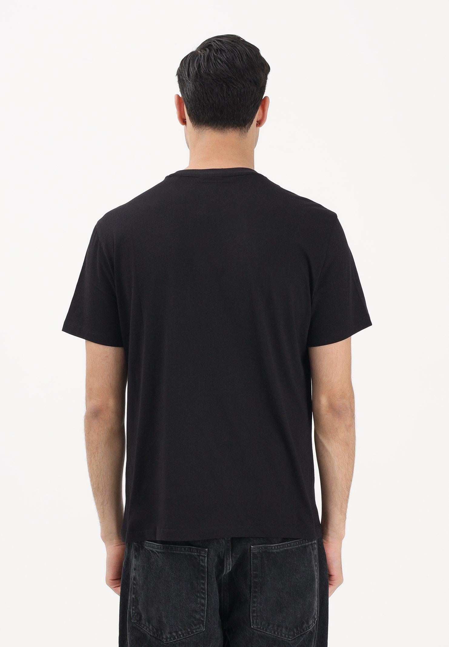 ARMANI EXCHANGE T-shirt a manica corta nera da uomo con stampa XM002784AF10356 UC001 ARMANI EXCHANGE
