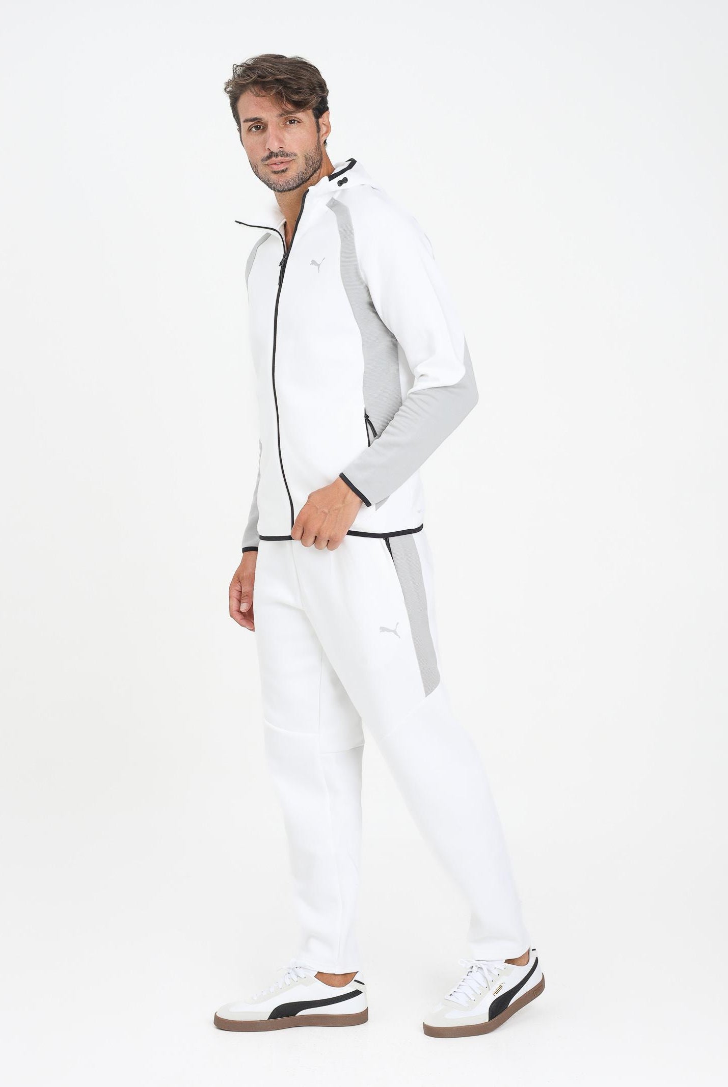 PUMA Pantalone sportivo Evostripe bianco da uomo 688234 02 PUMA