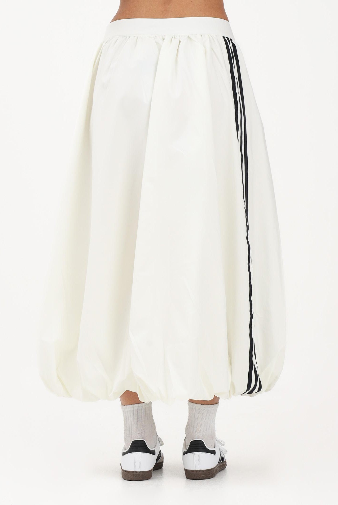 ADIDAS ORIGINALS Gonna midi Balloon panna da donna KE3441 . ADIDAS ORIGINALS