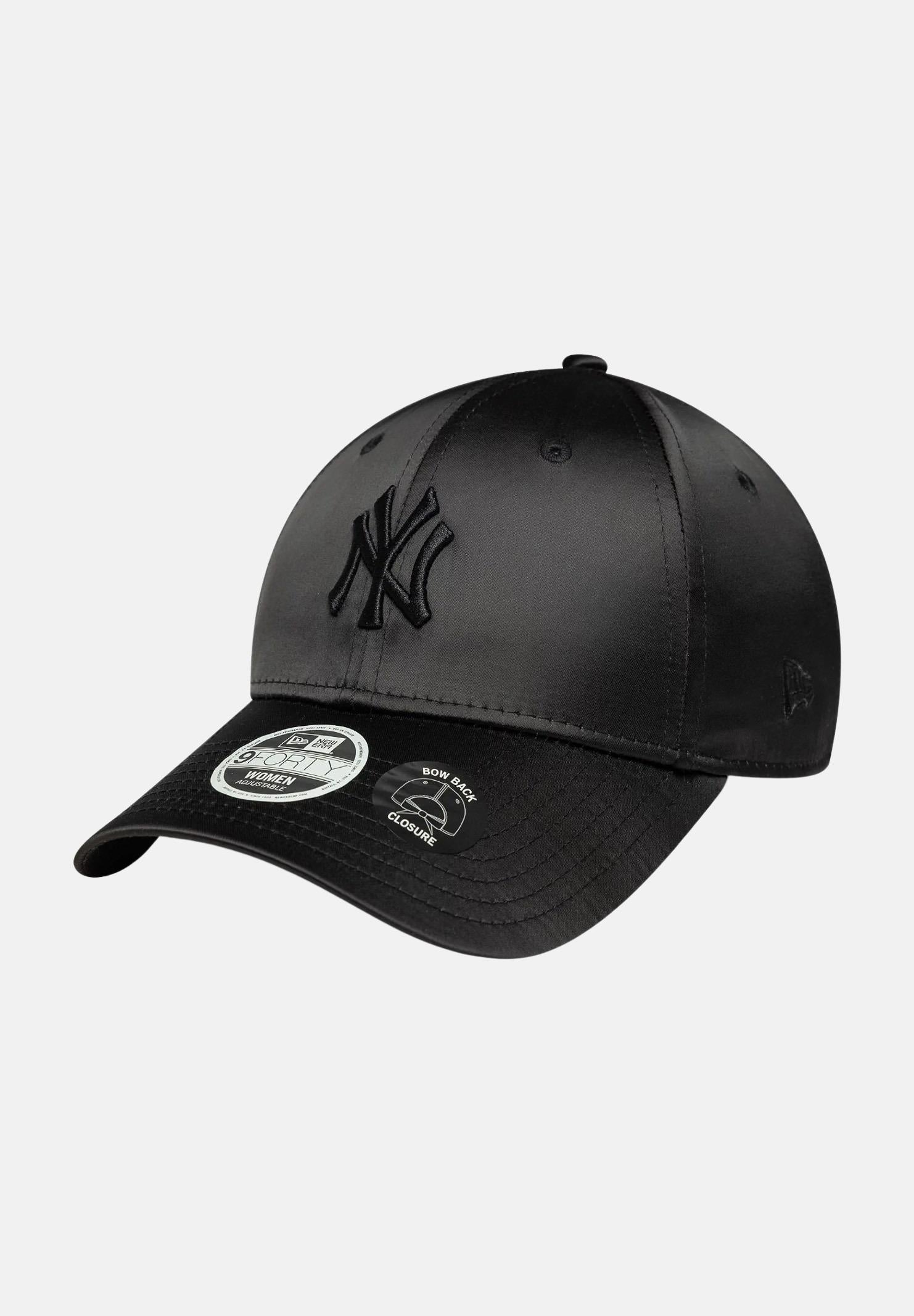 NEW ERA Cappello con visiera 9FORTY New York Yankees MLB Satin Bow nero da donna 60758948 . NEW ERA