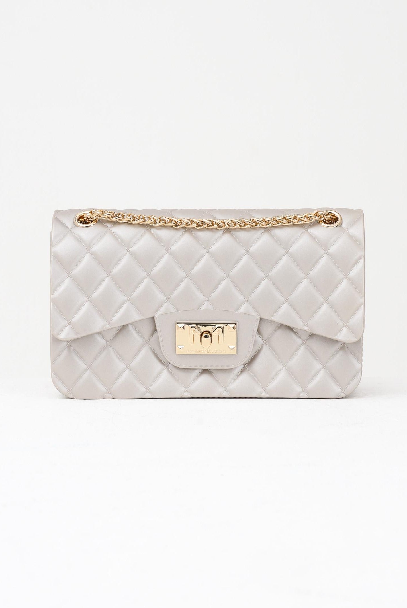 MARC ELLIS Borsa a tracolla Flat Falcon S grigio perla da donna FLAT-FALCON-S TALIGO MARC ELLIS