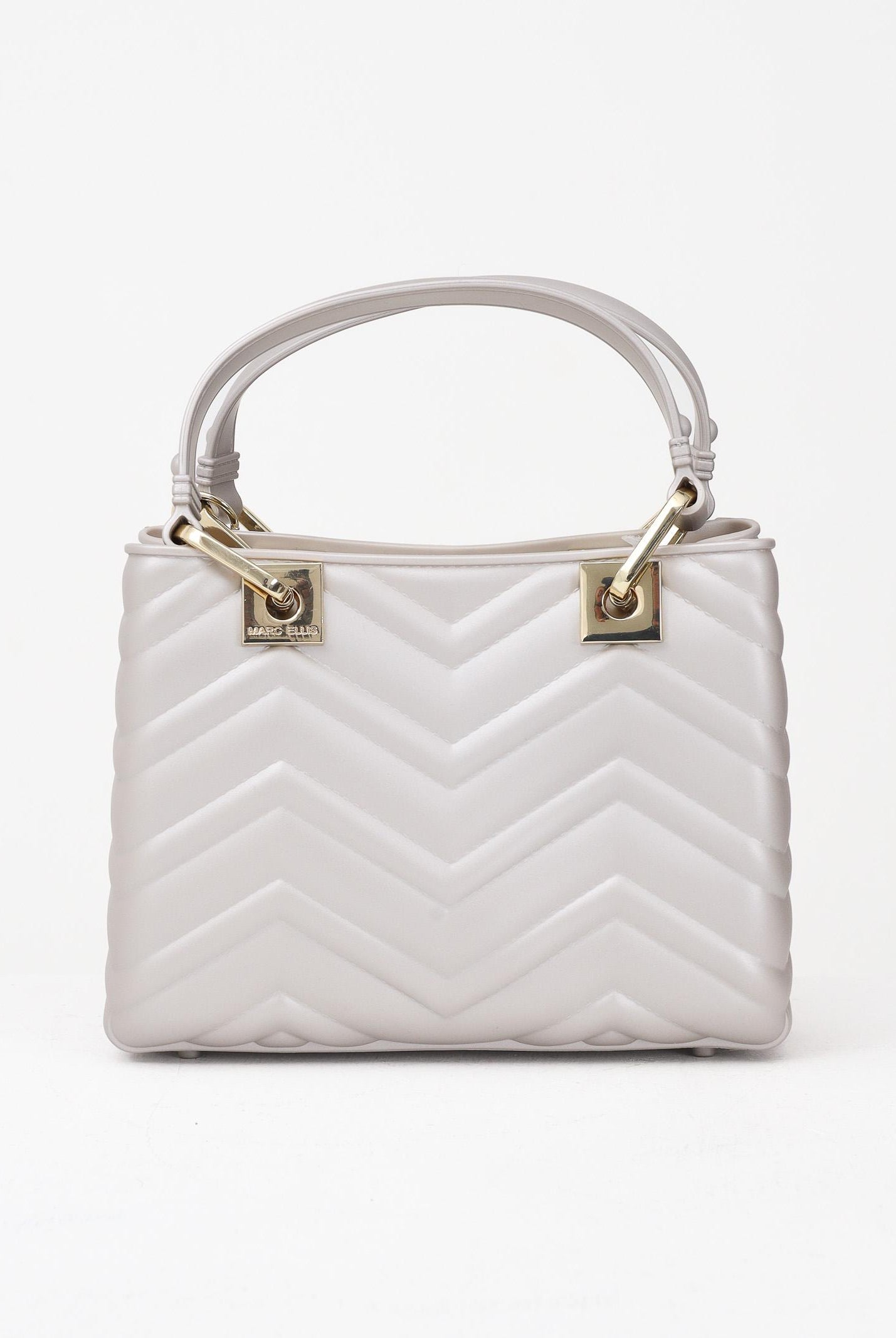 MARC ELLIS Borsa a mano Flat Krissy S grigio perla da donna FLAT-KRISSY-S-WAVE25 TALIGO MARC ELLIS