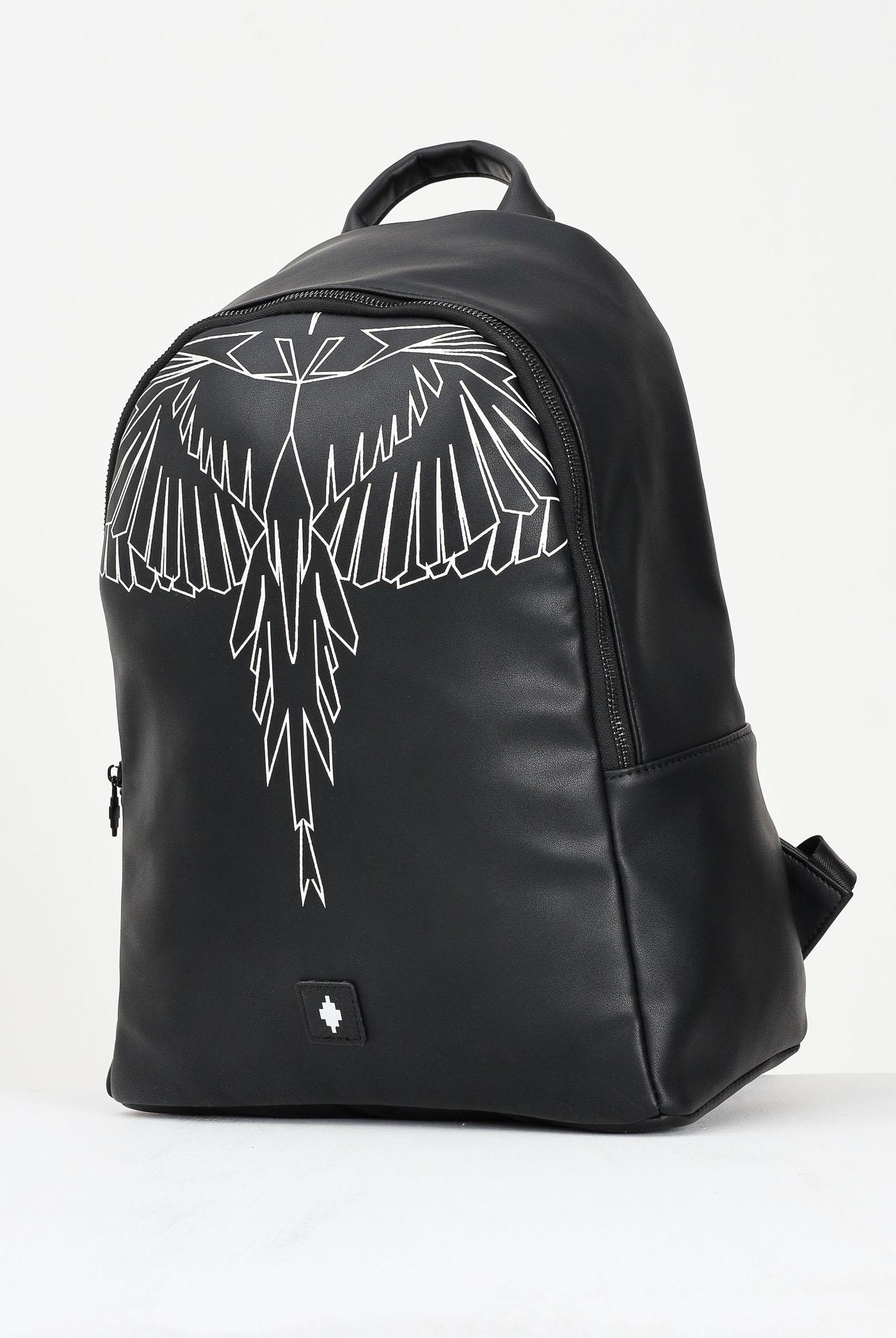 MARCELO BURLON COUNTY OF MILAN Zaino nero per uomo e donna con stampa COMAF250114 MARCELO BURLON COUNTY OF MILAN