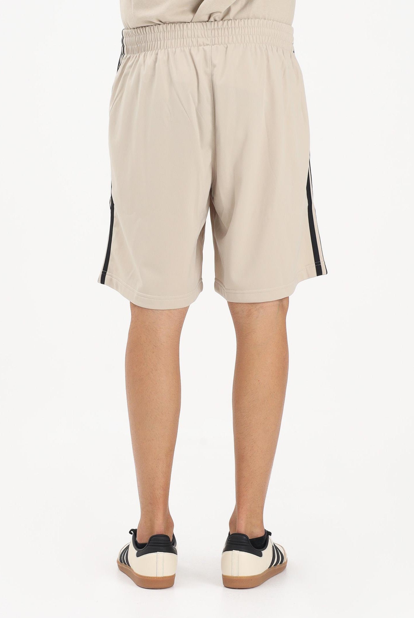 ADIDAS ORIGINALS Shorts sportivo FIREBIRD beige e nero da uomo KE6837 . ADIDAS ORIGINALS