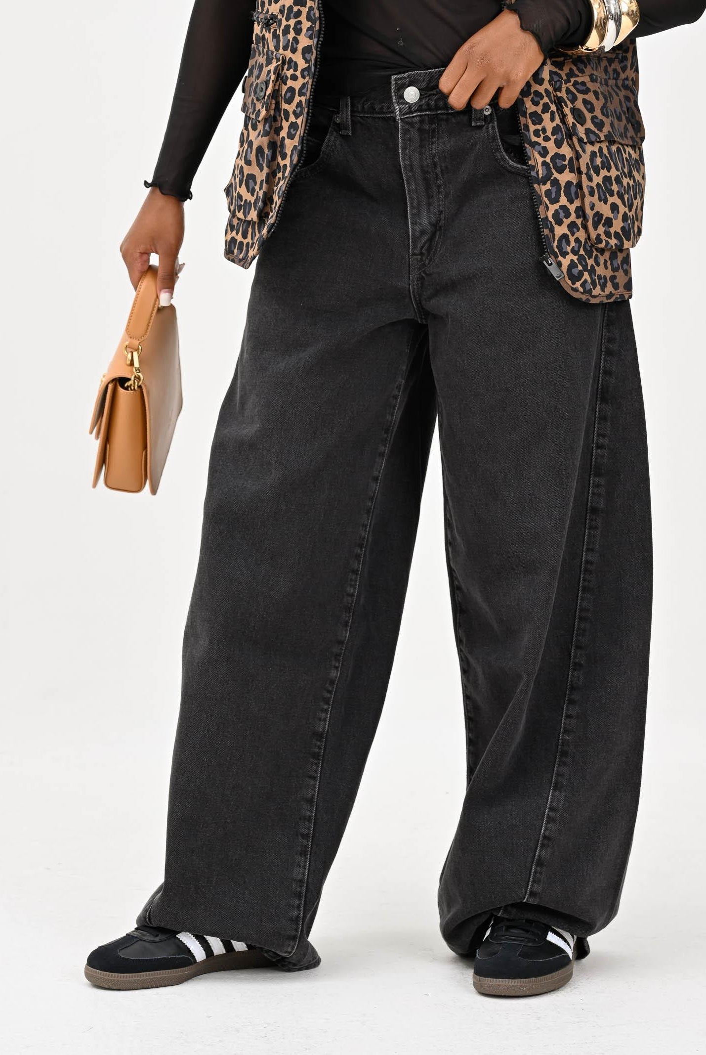 LEVI'S® Jeans Barrel Super Baggy nero da donna 003NF-0002 LEVI'S®