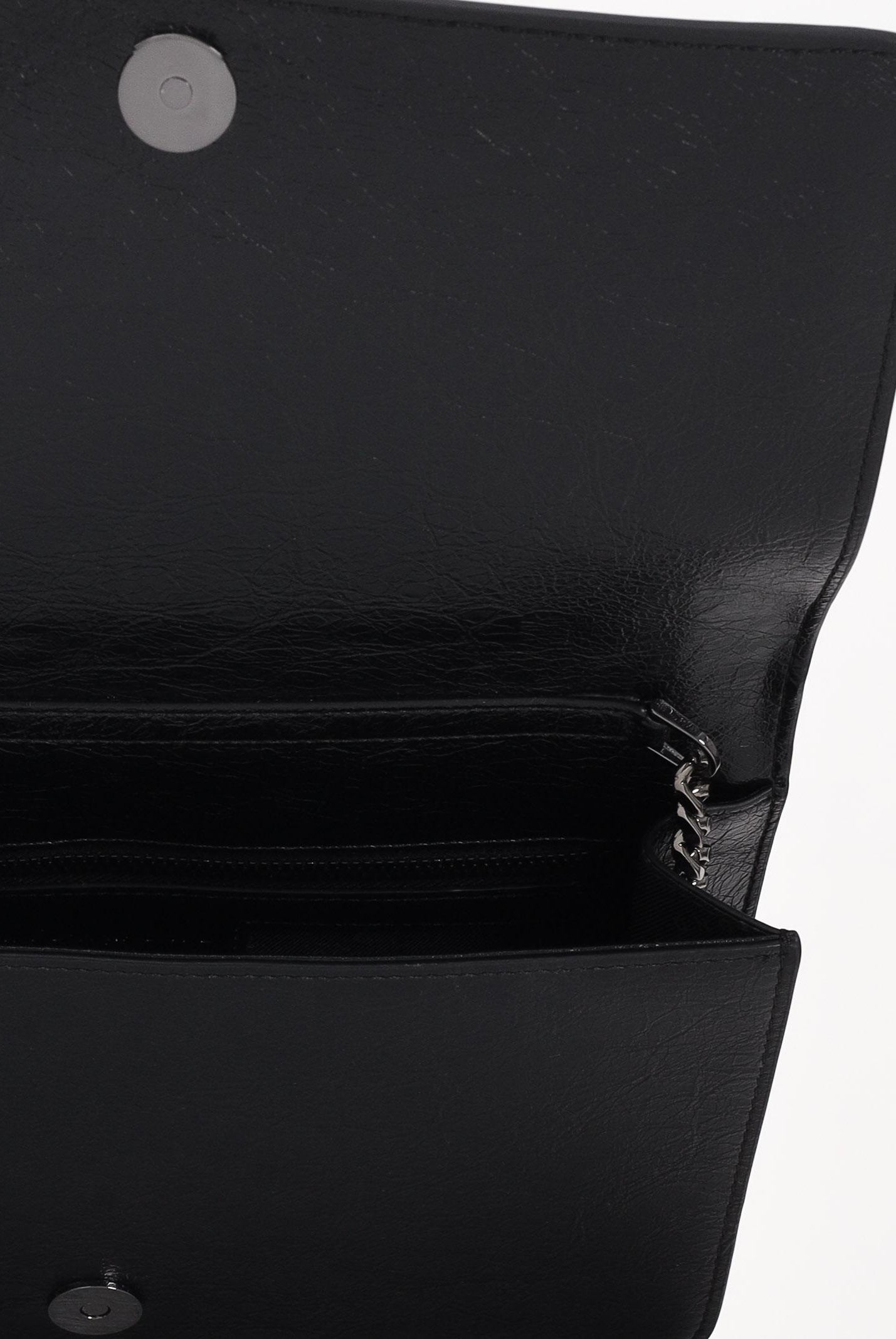 RICHMOND Borsa a tracolla nera da donna con borchie e logo RWA25234BO BL RICHMOND