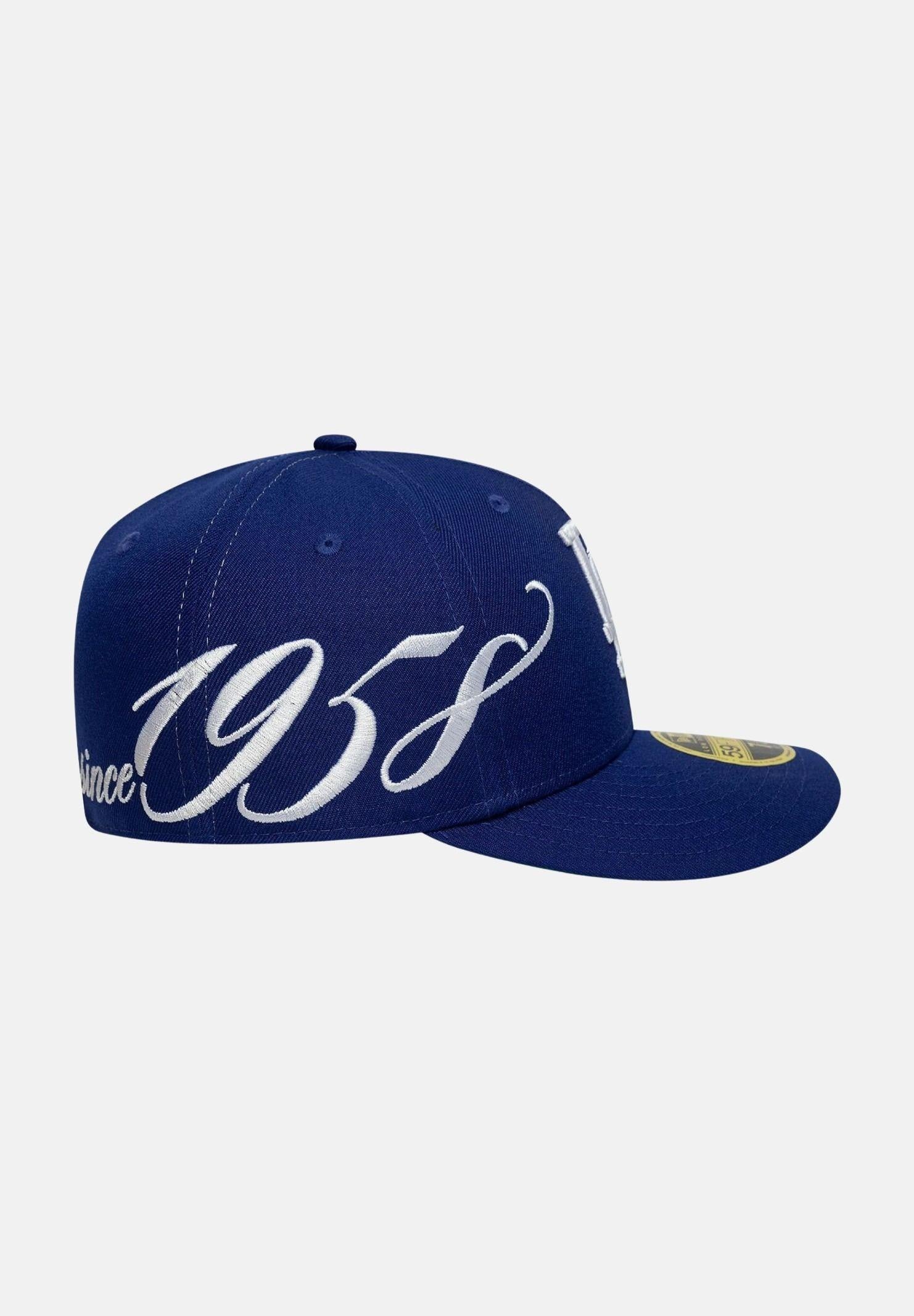 NEW ERA Cappello con visiera 59FIFTY Fitted Low Profile LA Dodgers MLB Est Script blu da uomo 60771830 . NEW ERA