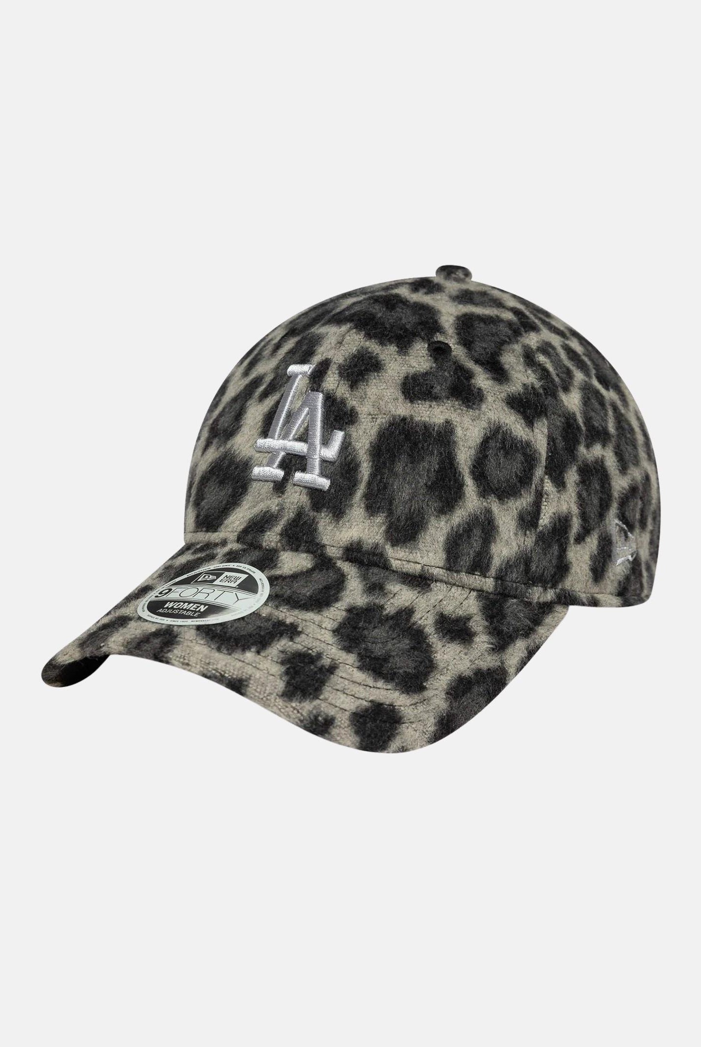 NEW ERA Cappello con visiera 9FORTY LA Dodgers MLB Cosy Animal Grey Leopard grigio da donna 60691313 NEW ERA