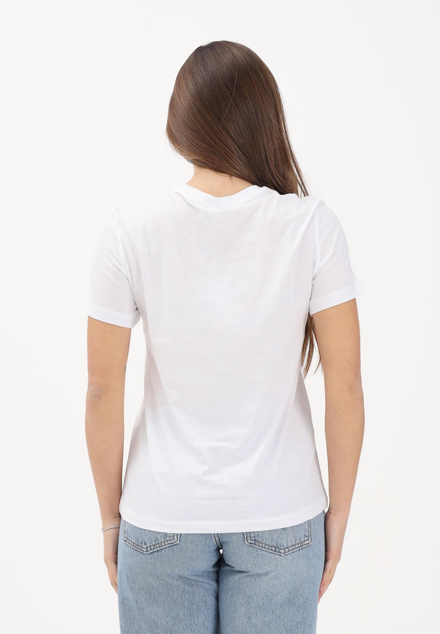 ONLY T-shirt a manica corta bianca da donna con ricamo fiori 15288473 BRWITR ONLY