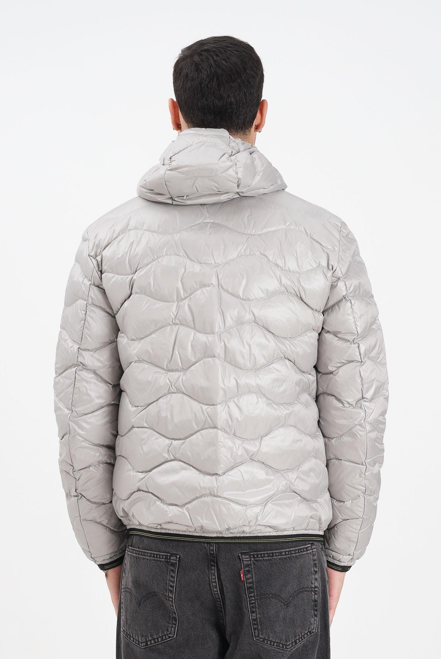 BLAUER Piumino WAVE grigio da uomo 25WBLUC03074-006355 915 BLAUER