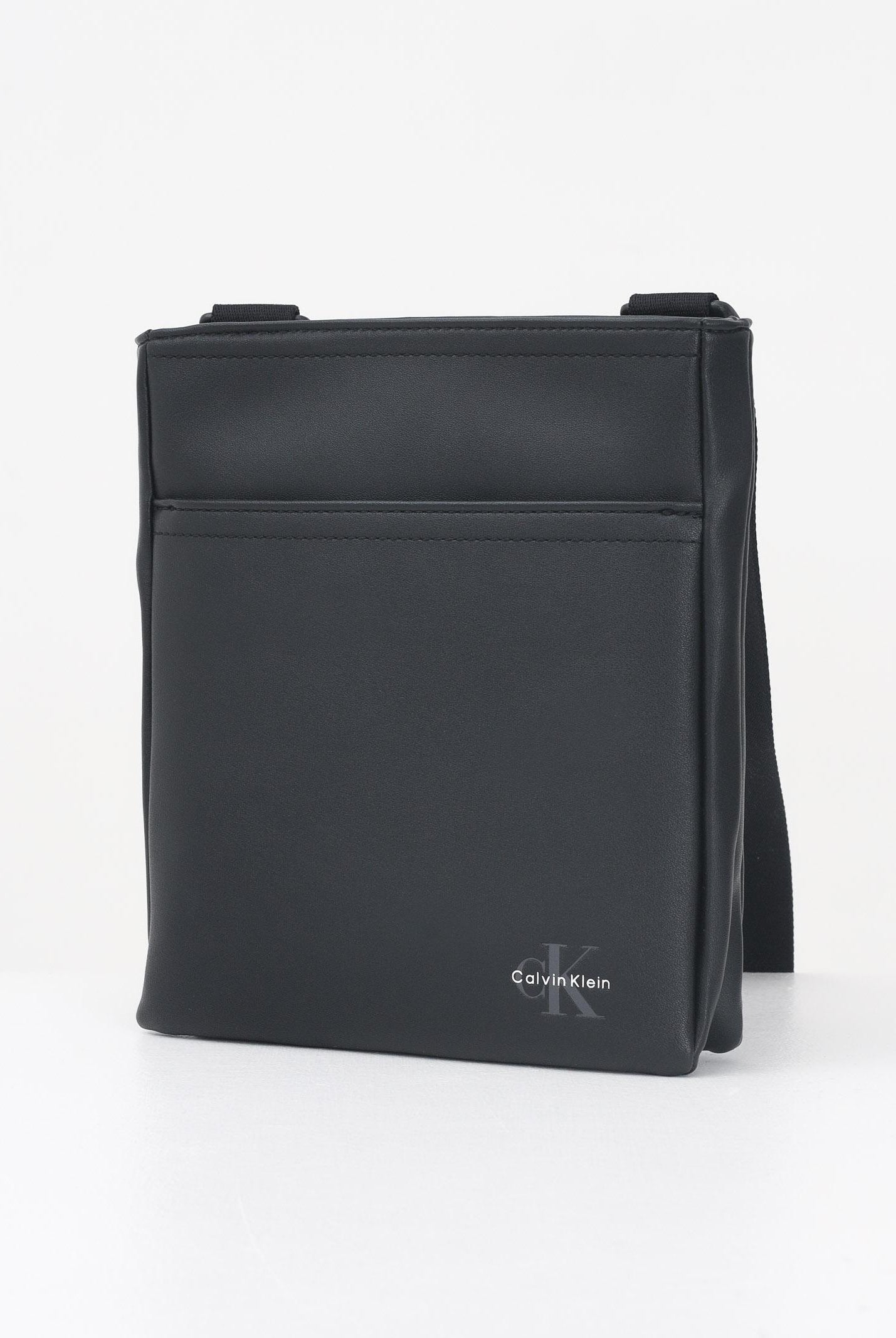 CALVIN KLEIN Borsello nero da uomo con logo LV04G3107G UB1 CALVIN KLEIN