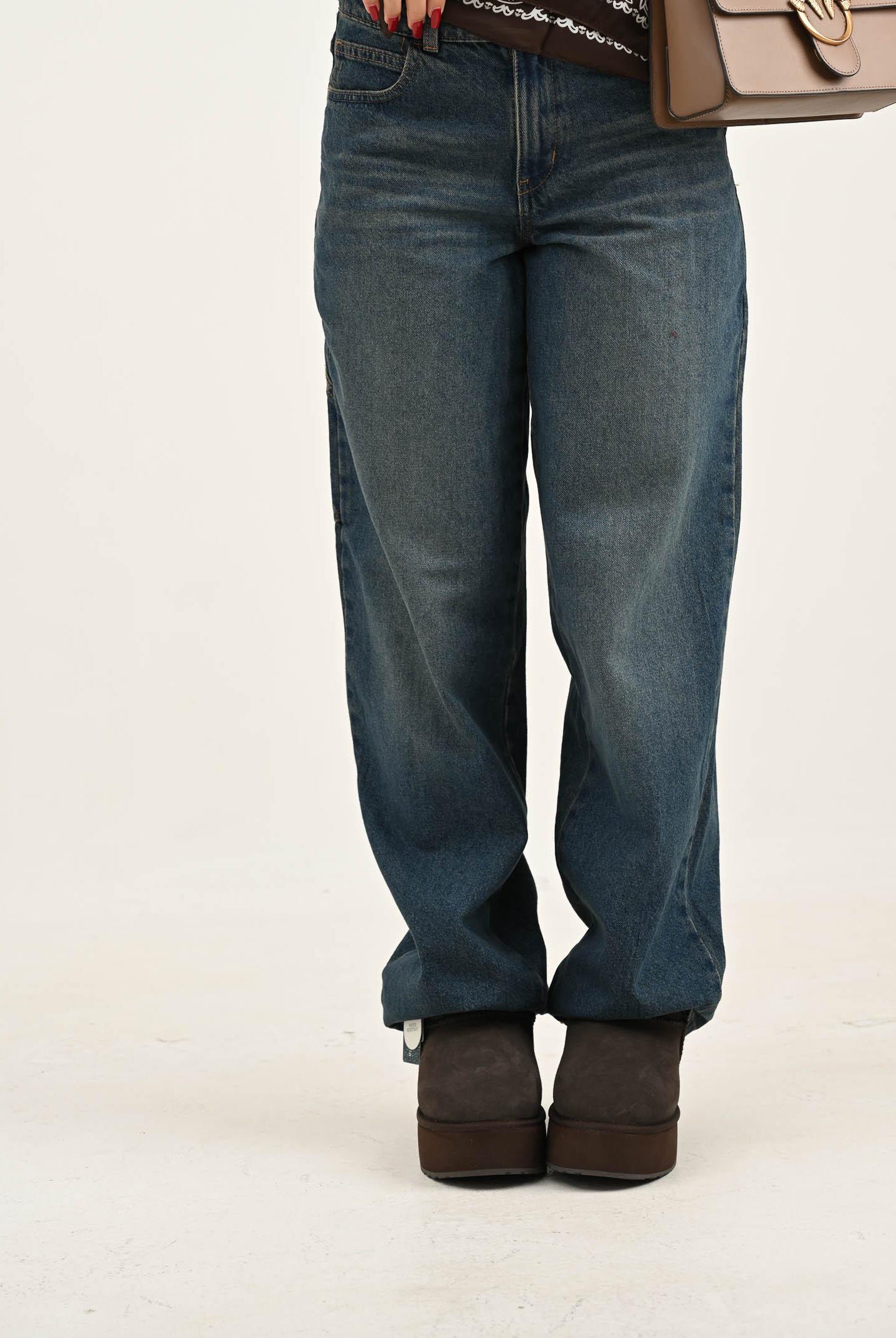 DICKIES Jeans HERNDON in denim vintage da donna DK0A4YPYL231 DIckies