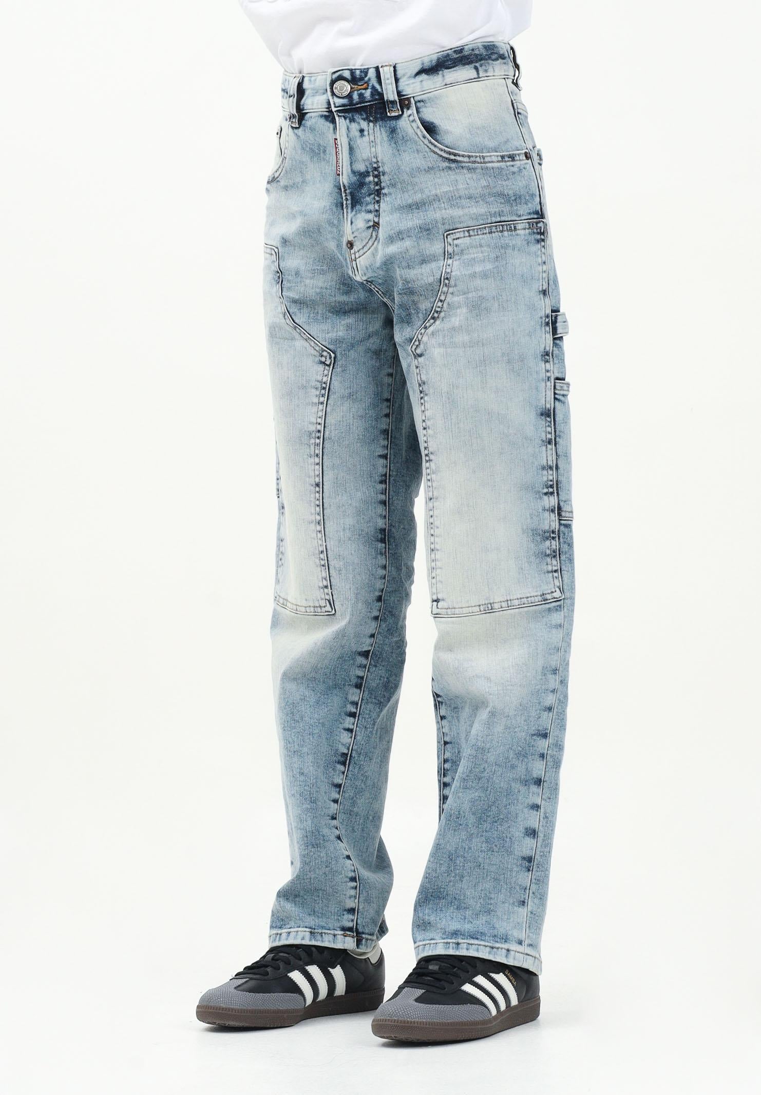DSQUARED2 Jeans in denim sfumato per donna, ragazzi e bambini DQ2636D0AC2 DQ01 DSQUARED2