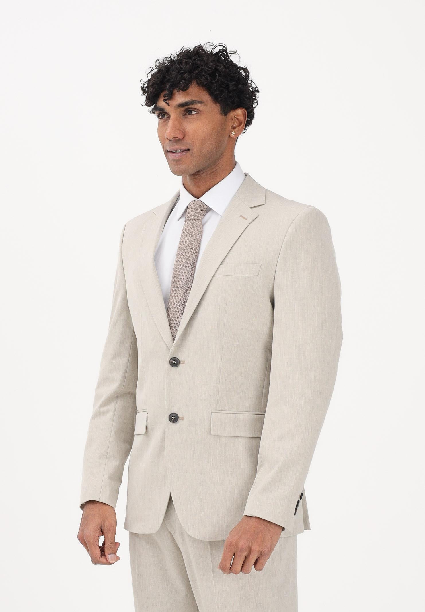 SELECTED HOMME Giacca monopetto beige da uomo 16087824 OA SELECTED HOMME