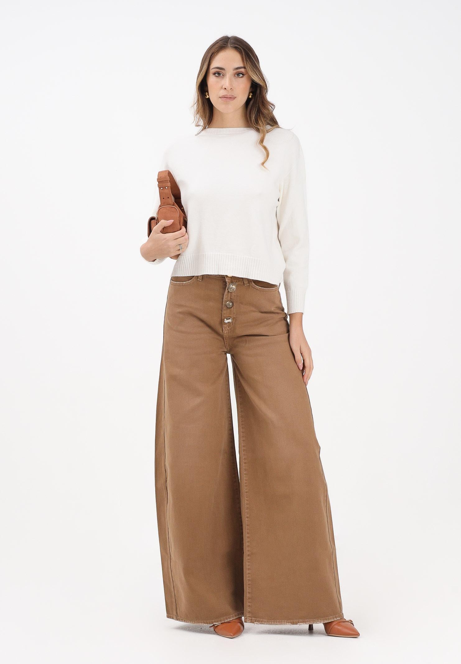 VICOLO Jeans YVES color cammello da donna DF5057 FU62 VICOLO