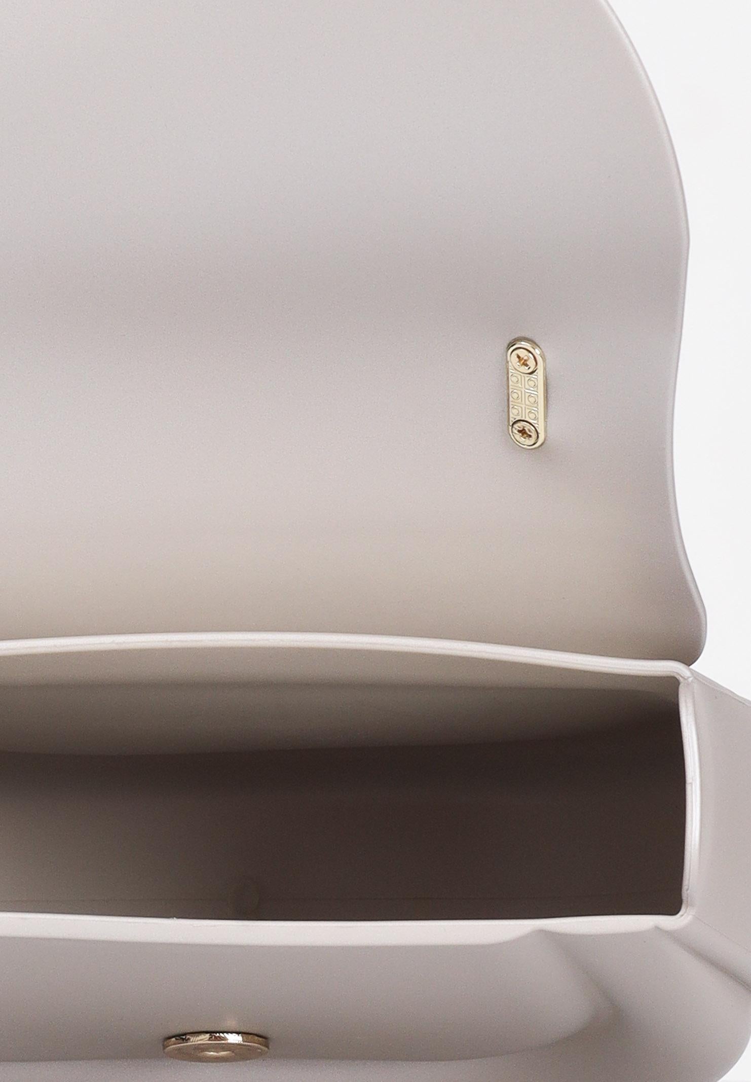 MARC ELLIS Borsa a mano Flat Jelly grigio perla da donna FLAT-JELLY TALIGO MARC ELLIS