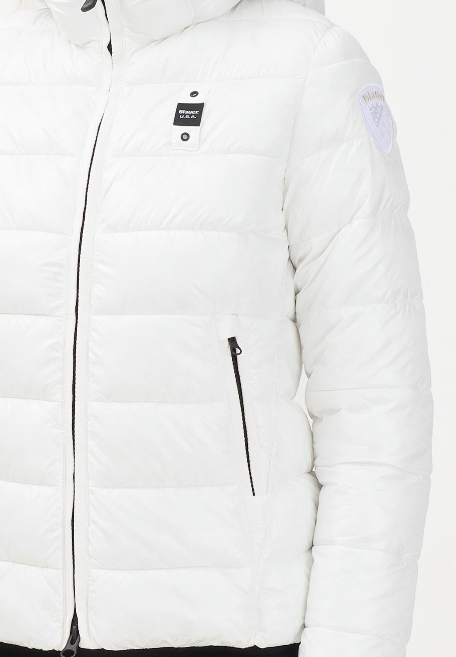 BLAUER Piumino CAROLL bianco da donna 25WBLDC02072-006648 100BI BLAUER