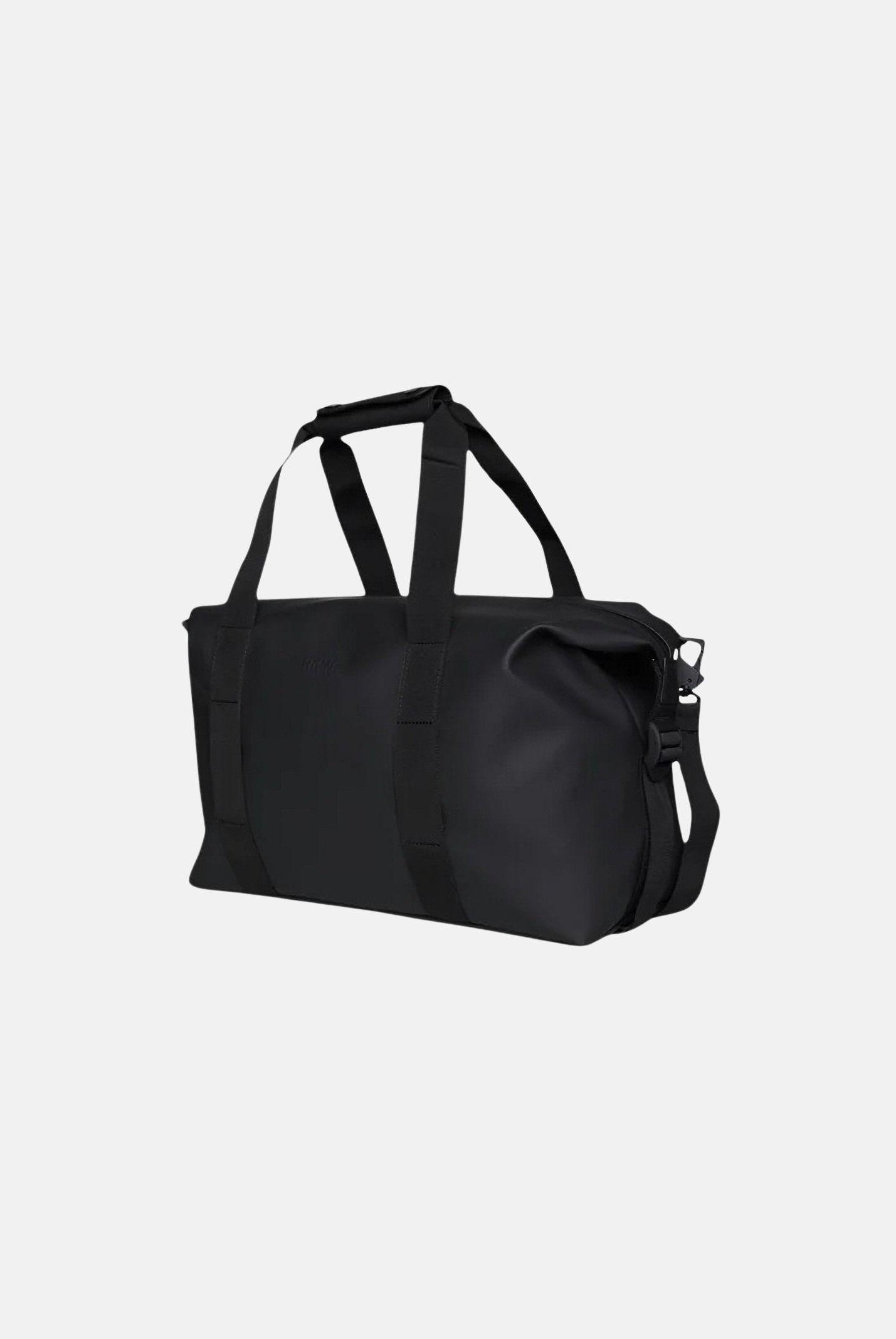 RAINS Borsone Hilo Weekend Bag Small nero per uomo e donna RA14220 BL RAINS