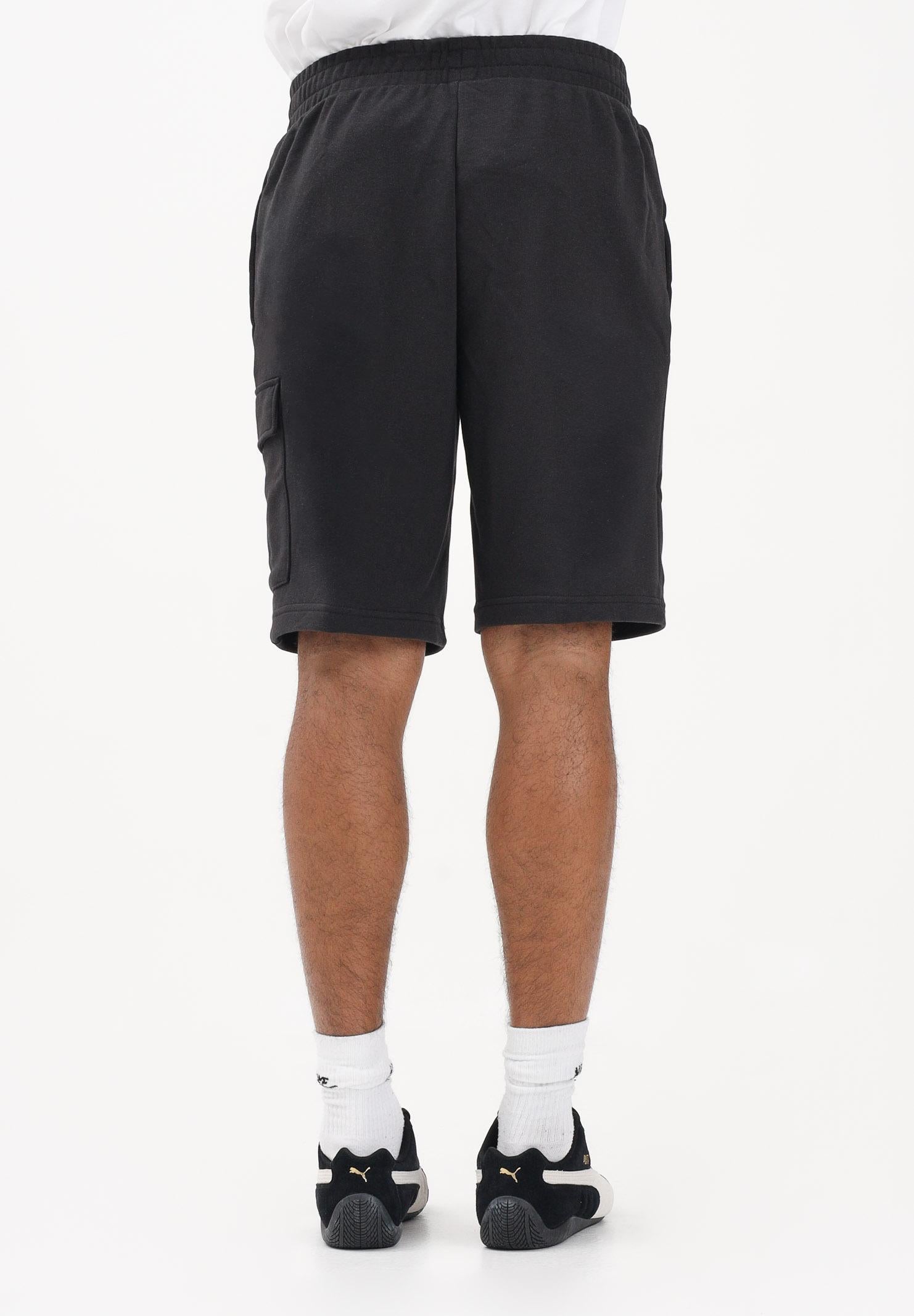 PUMA Shorts cargo Essentials con logo N. 1 nero da uomo 682662 01 PUMA