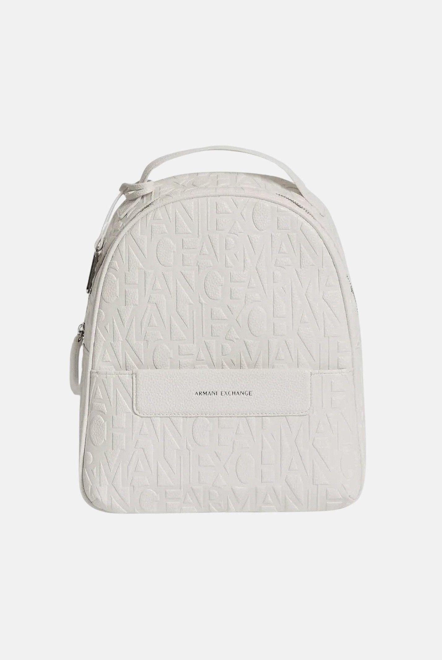 ARMANI EXCHANGE Zaino bianco da donna con logo all-over XW002234AF15774 U0011 ARMANI EXCHANGE