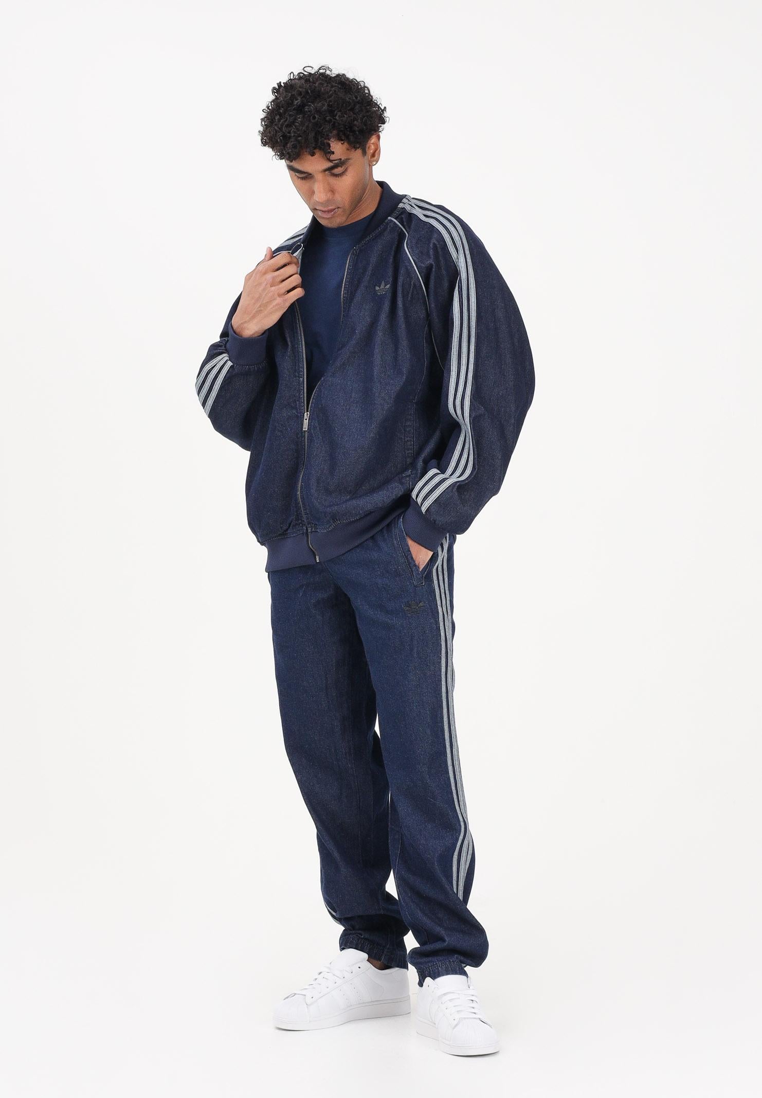 ADIDAS ORIGINALS Jeans Adidas Adicolor Loose in denim blu da uomo JX6459 . ADIDAS ORIGINALS