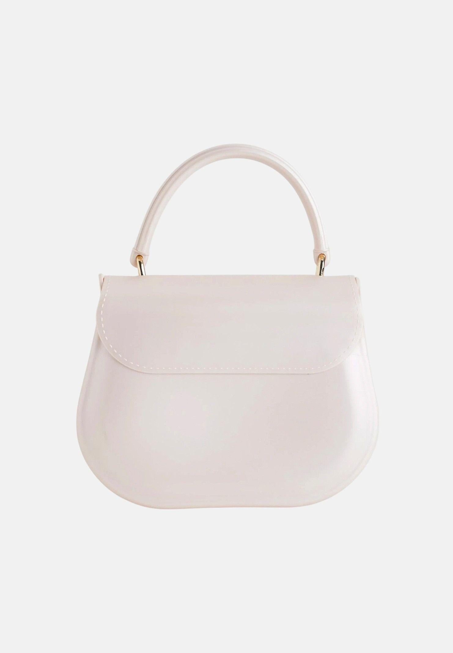 MARC ELLIS Borsa a mano Flat Jelly 26 panna da donna FLAT-JELLY26 LIROLIGO MARC ELLIS