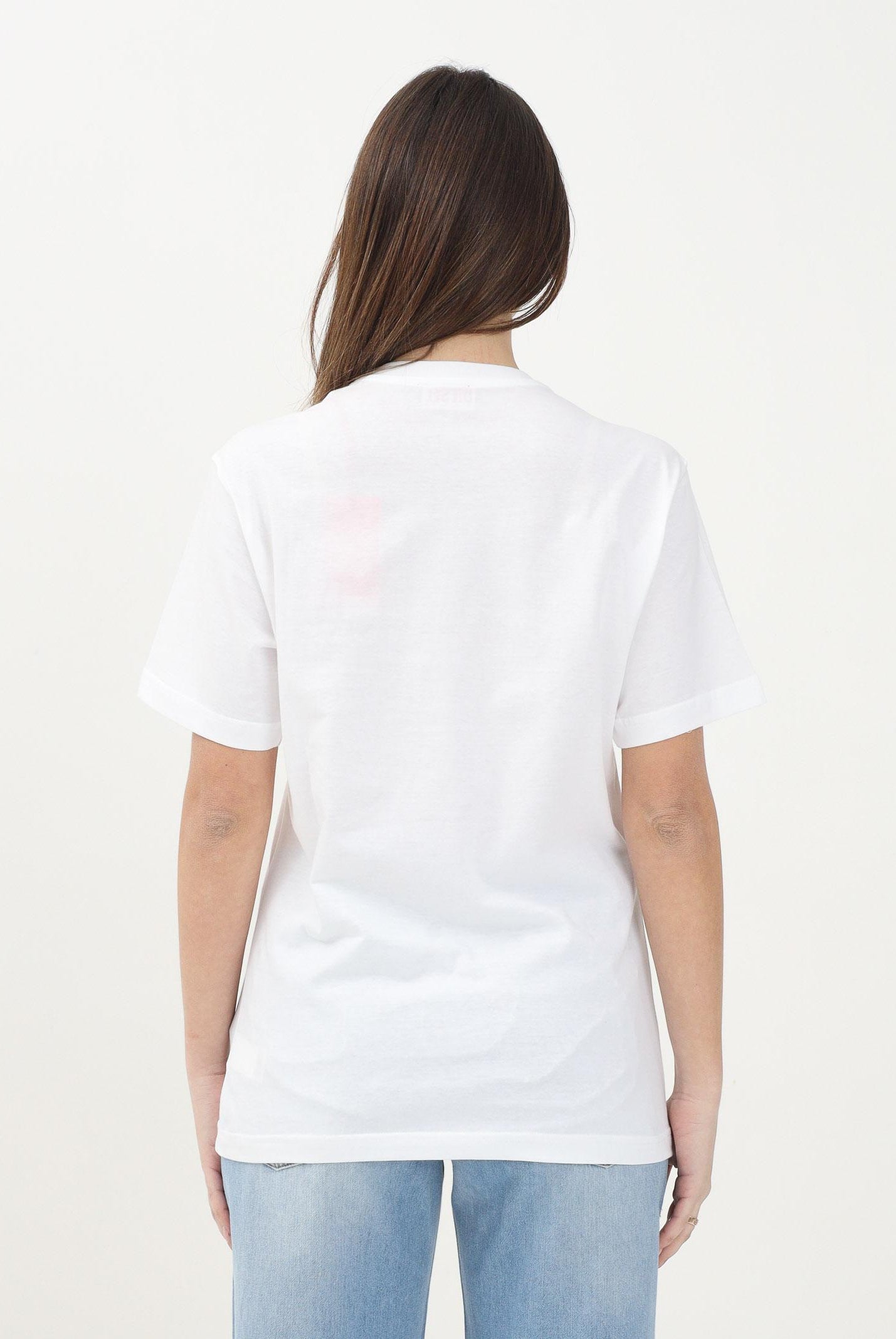 DIESEL T-shirt a manica corta Tboxt Over bianca per donna, bambini e ragazzi J0225100YI9 K100 DIESEL