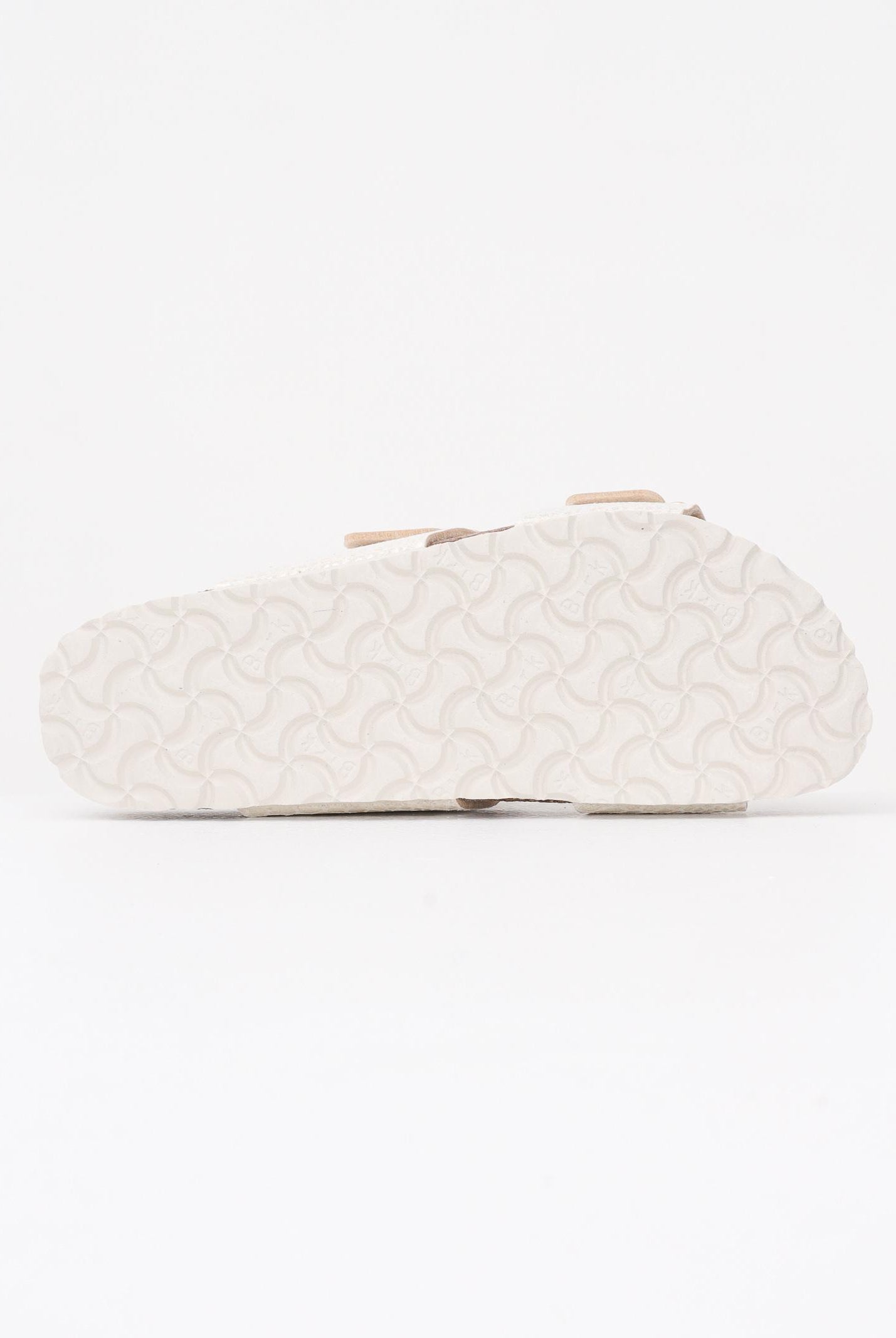 BIRKENSTOCK Ciabatte Sydney Cushion Buckle crema da donna 1030258 . BIRKENSTOCK