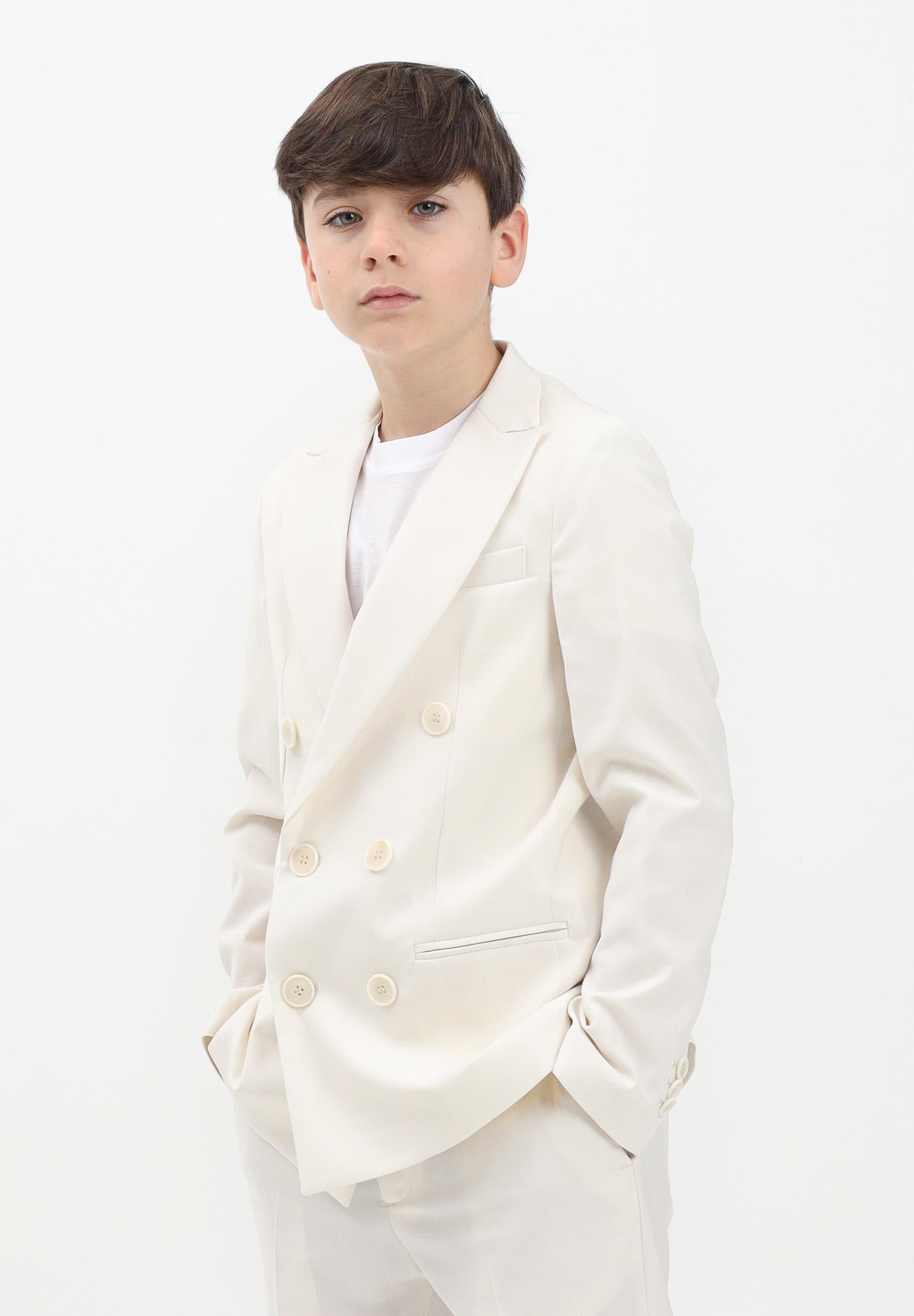 I'M BRIAN Giacca panna da bambino GIA3220J PA I'M BRIAN