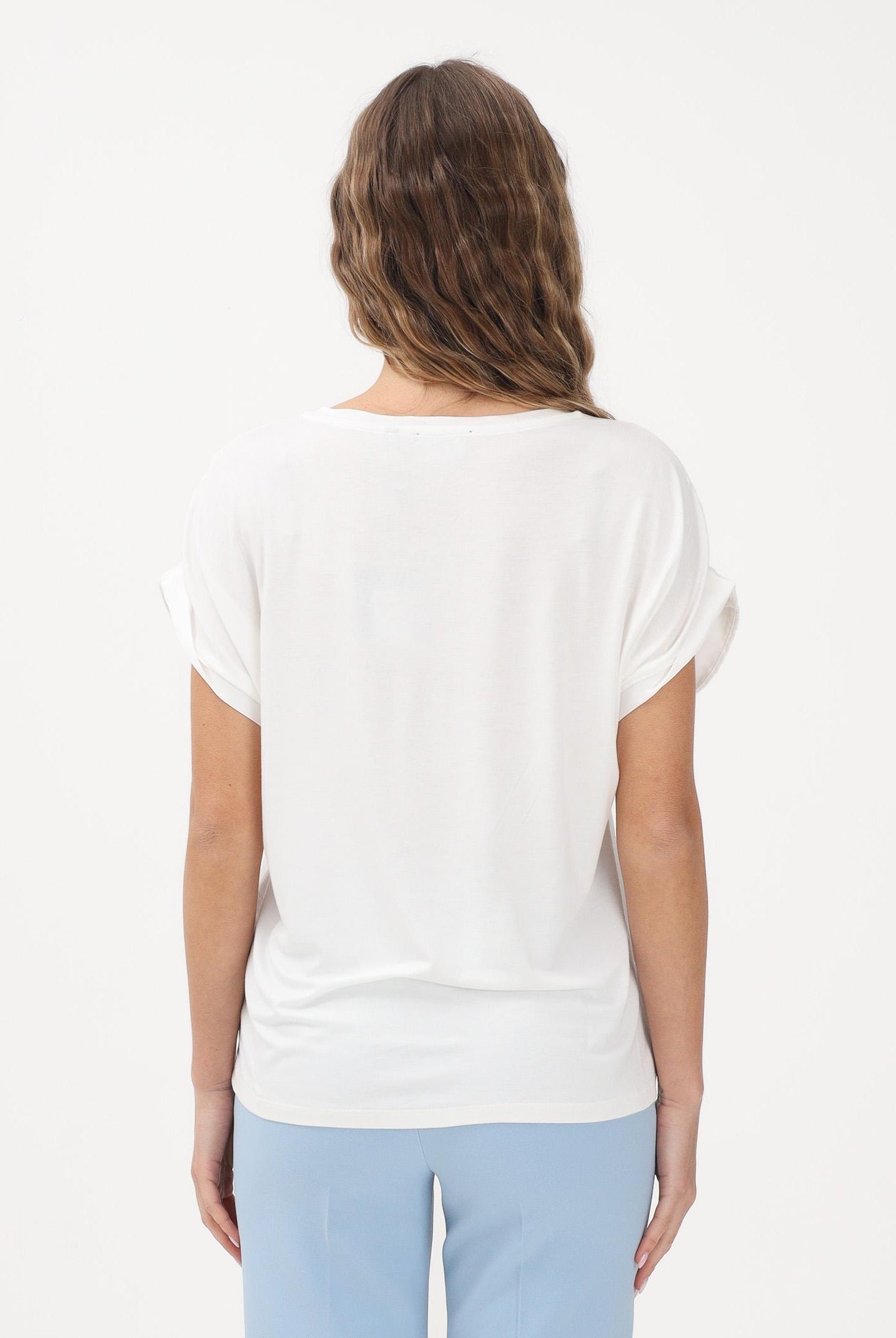 ONLY Blusa a manica corta bianca da donna 15303413 SNWH ONLY