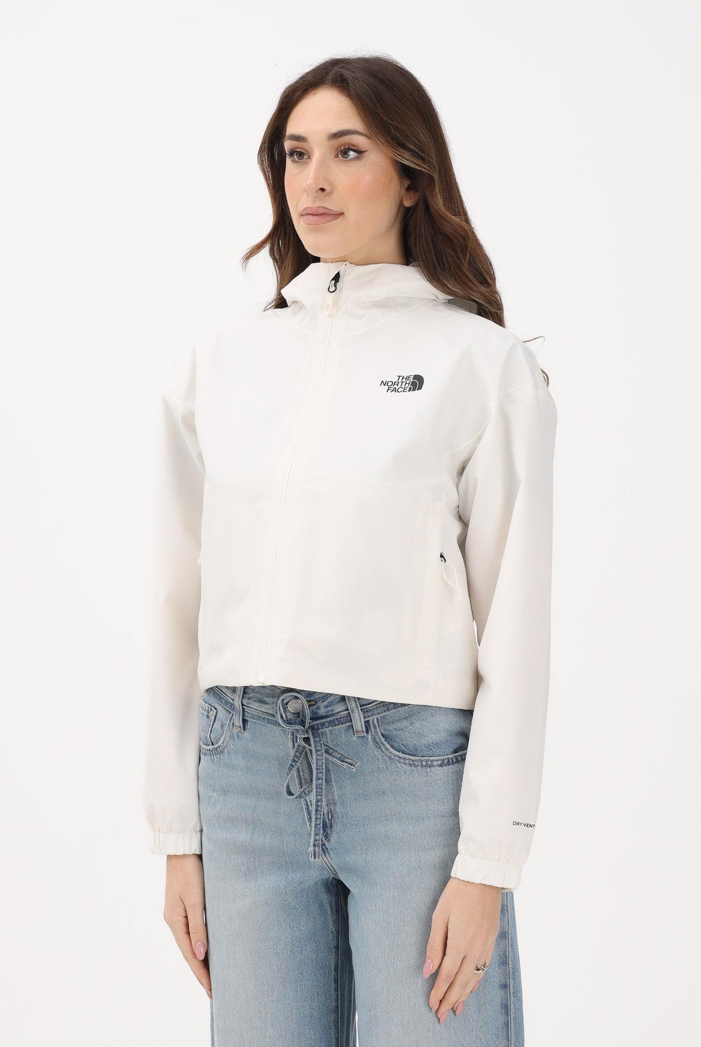 THE NORTH FACE Giacca a vento Quest DryVent™ panna da donna NF0A8G13QLI1 . THE NORTH FACE