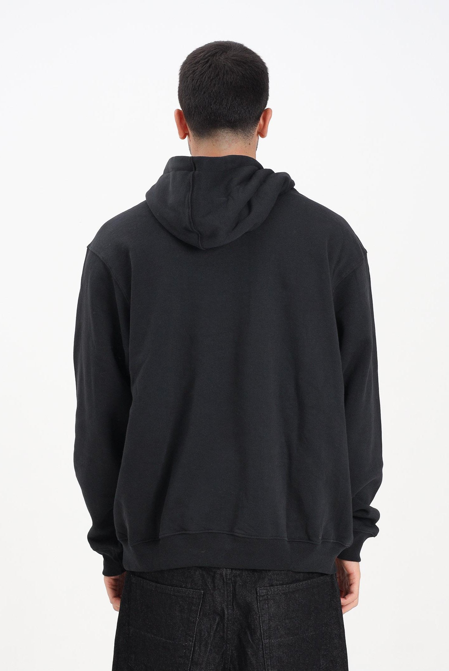 VANS Felpa con cappuccio Left Chest II nera da uomo VN000P21BLK1 VANS